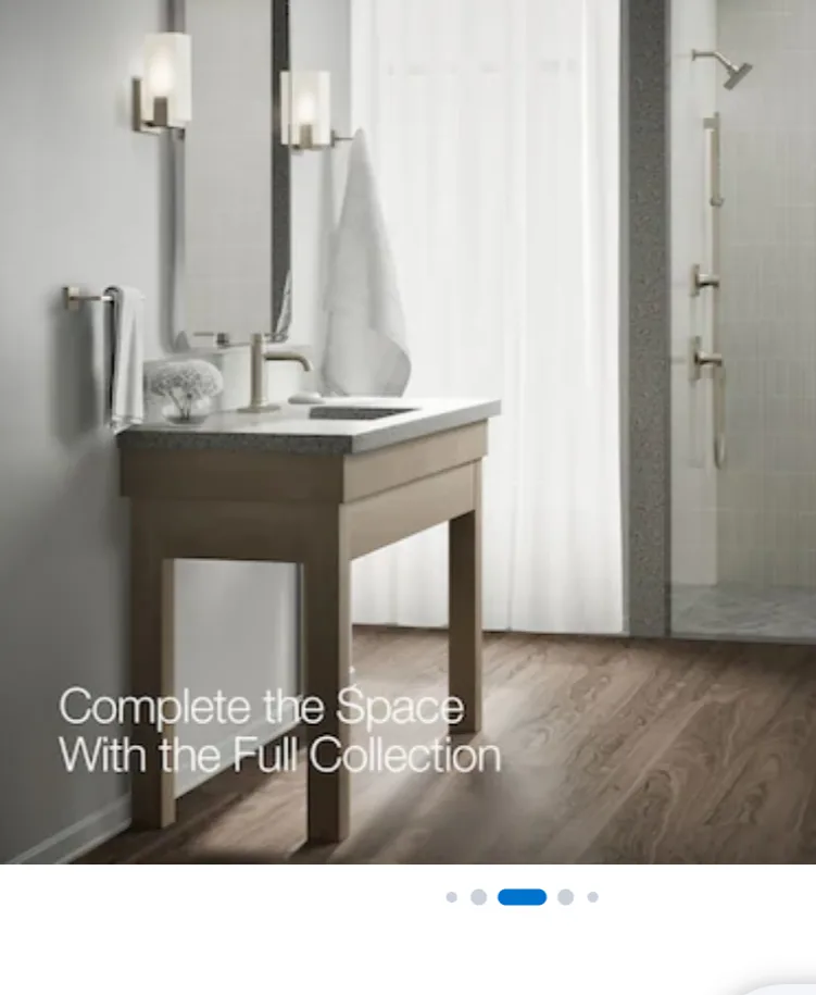 KOHLER Venza Vibrant Brushed Nickel Single hole 1-handle Low-arc Bathroom Sink Faucet with Drain with Deck Plate