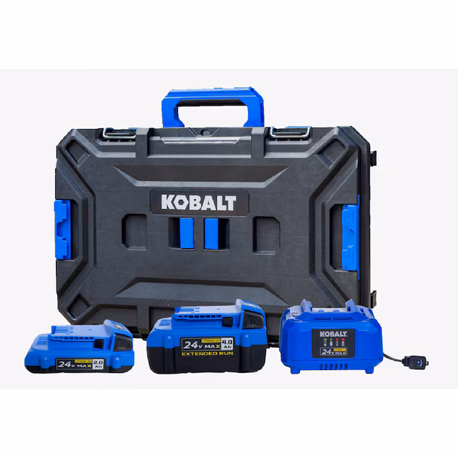 Kobalt 24-V 2-Pack Lithium Battery Kit (2 Ah and 4 Ah) KBC...