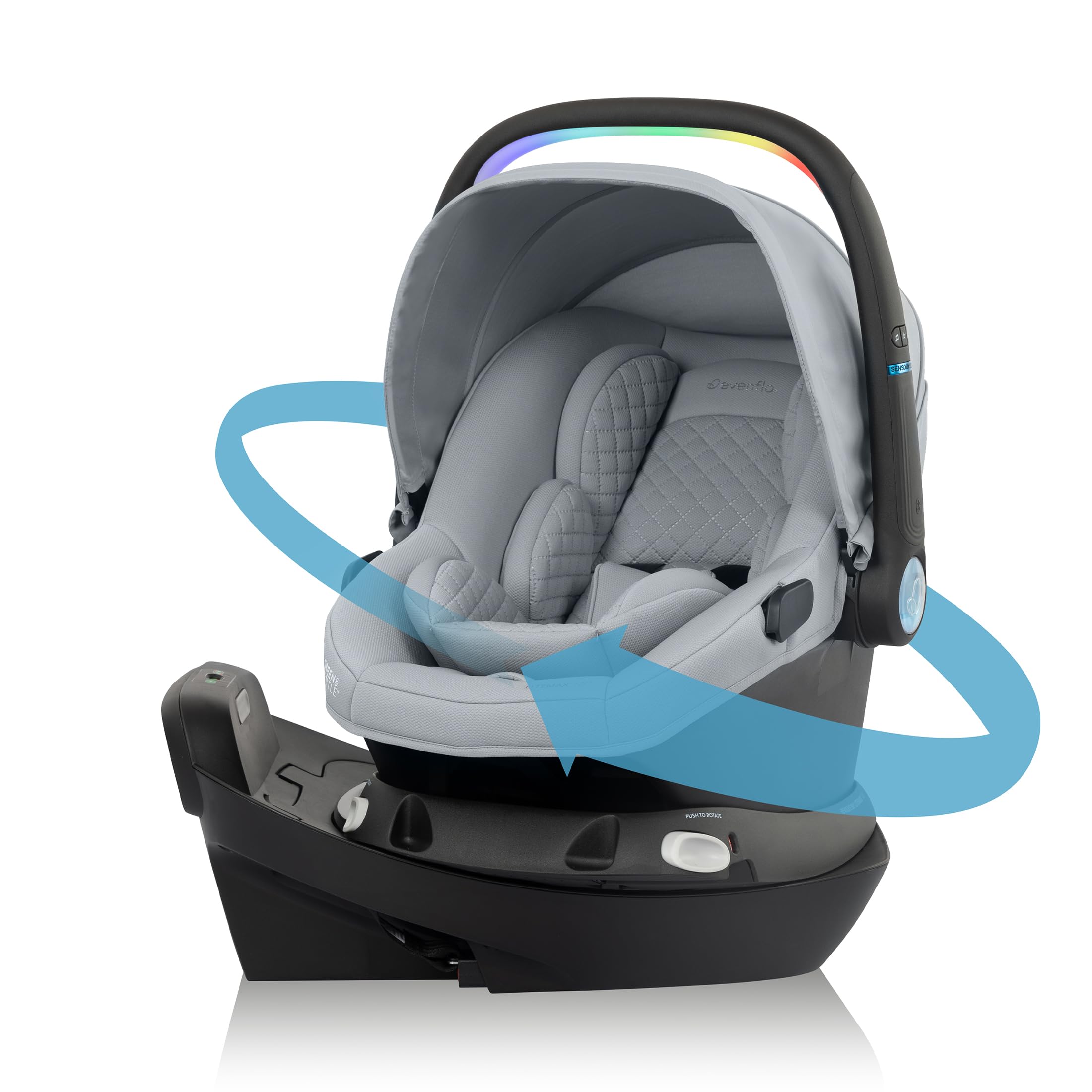 Evenflo Revolve180 LiteMax NXT Rotating Infant Car Seat