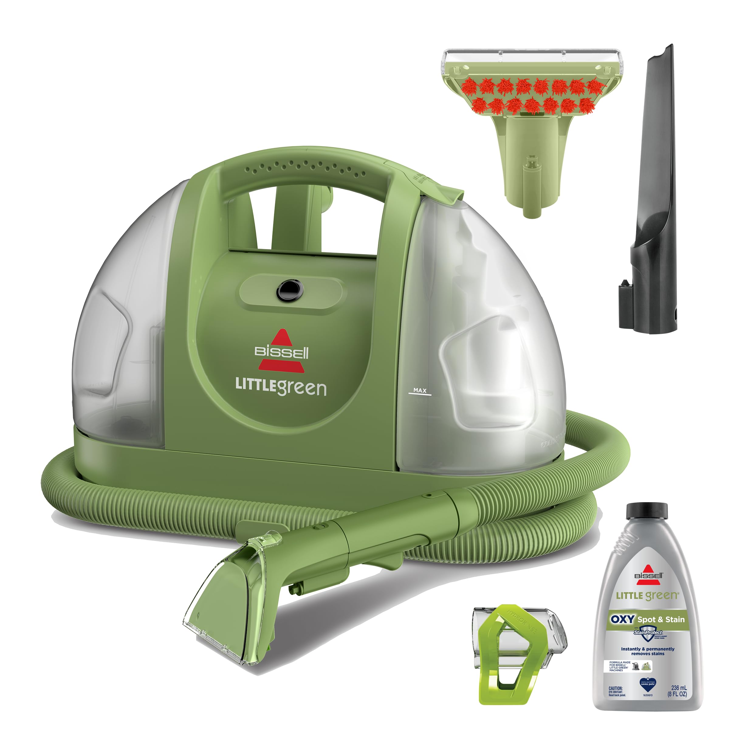 BISSELL Little Green Multi-Purpose Portable Carpet Cleaner, 1400B