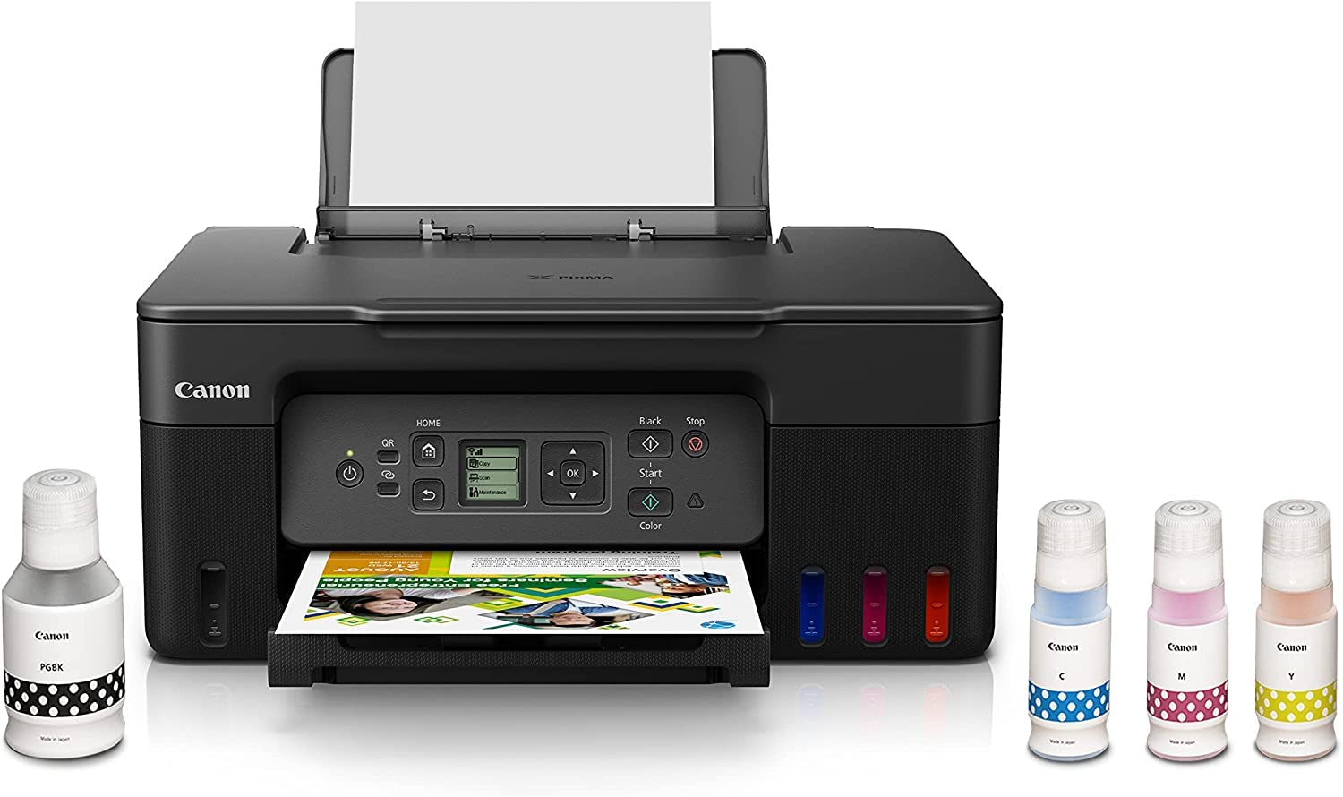 Canon PIXMA G3270 MegaTank Wireless Printer - Black