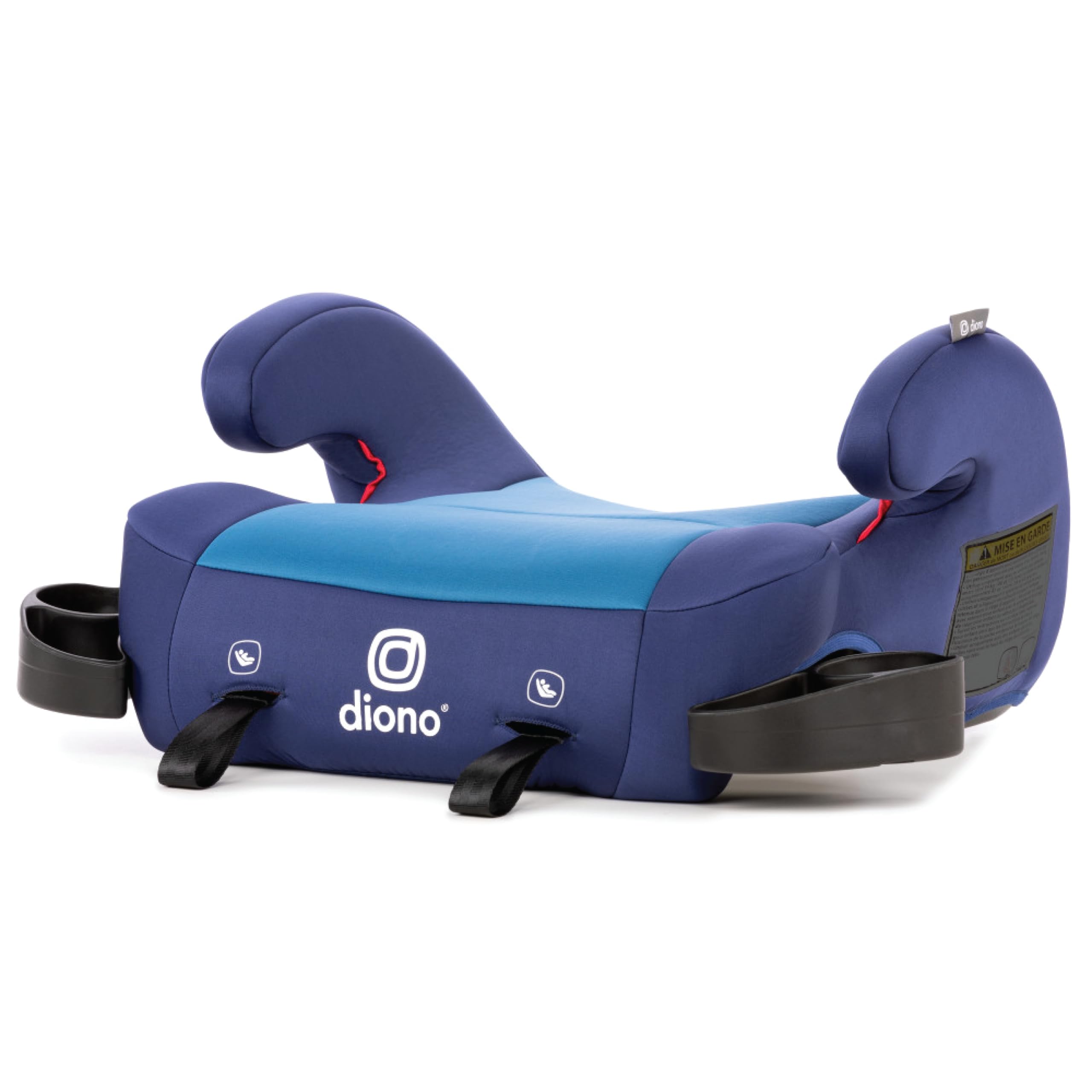 Diono Solana 2 XL 2022, Dual Latch Connectors, Lightweight Backless Belt-Positioning Booster Car Seat, 8 Years 1 Booster Seat, Blue