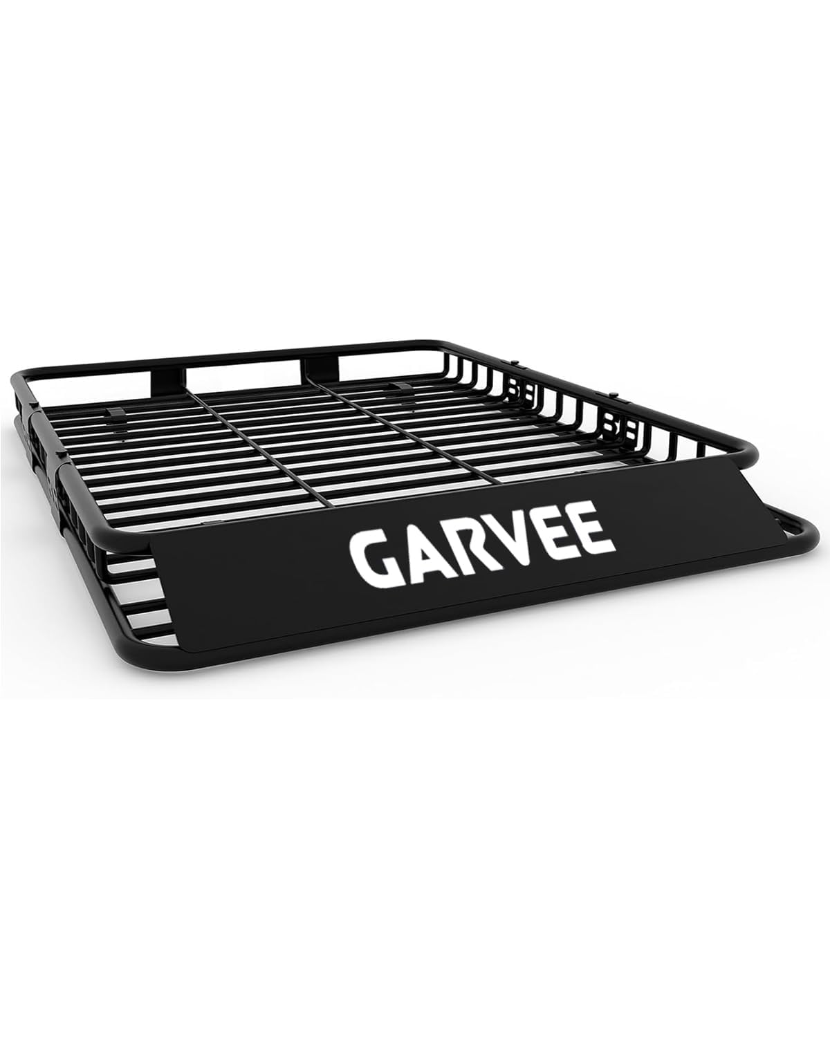 Garvee 64" x 39" Universal Roof Rack Basket with Cargo Bag, 200 Lbs Capacity Rooftop Cargo Carrier, Heavy Duty Car Top Luggage Holder with Wind Fairing for SUVs, Trucks, Vehicles