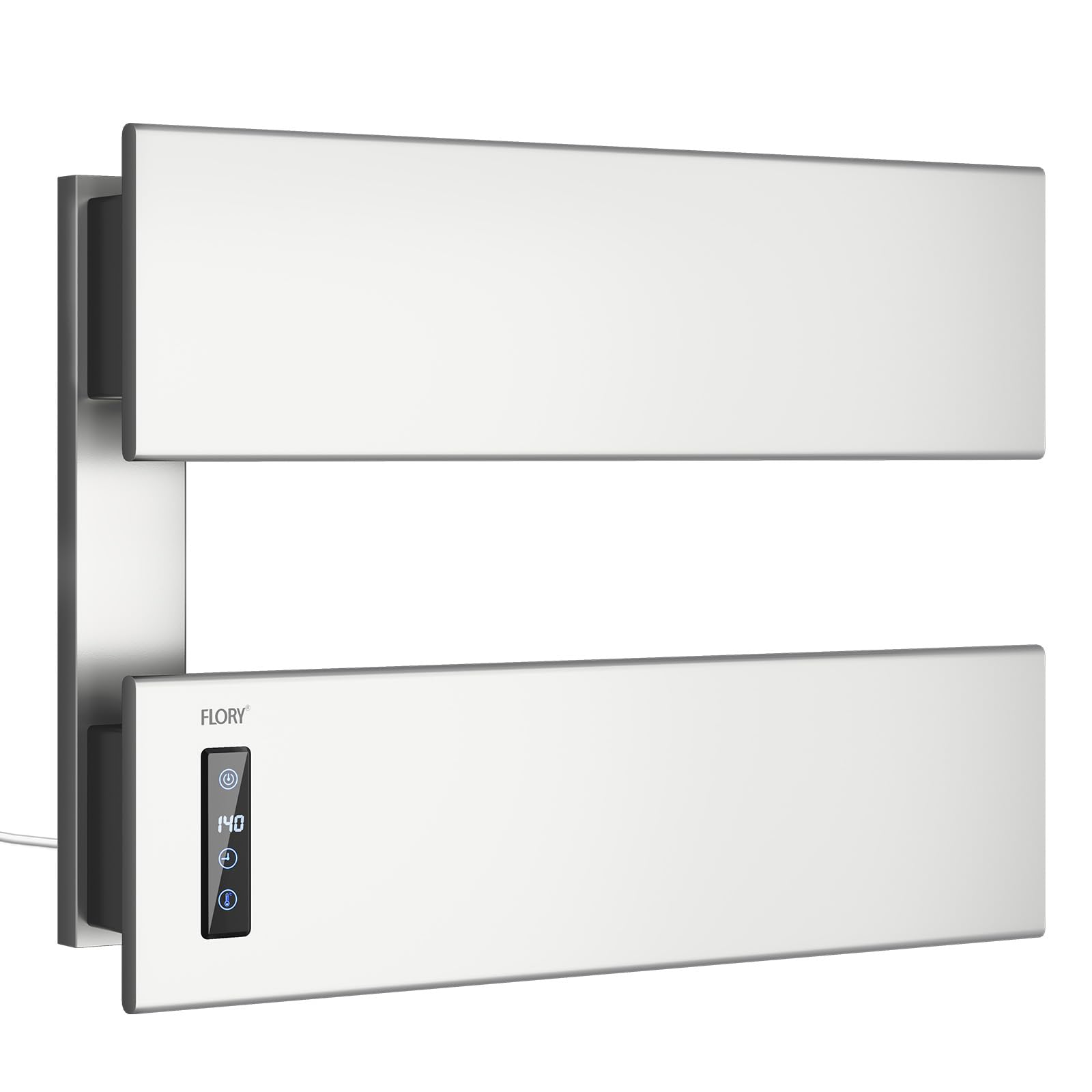 Heated Towel Warmer Rack for Bathroom, Wall Mounted Heated Towel Rack