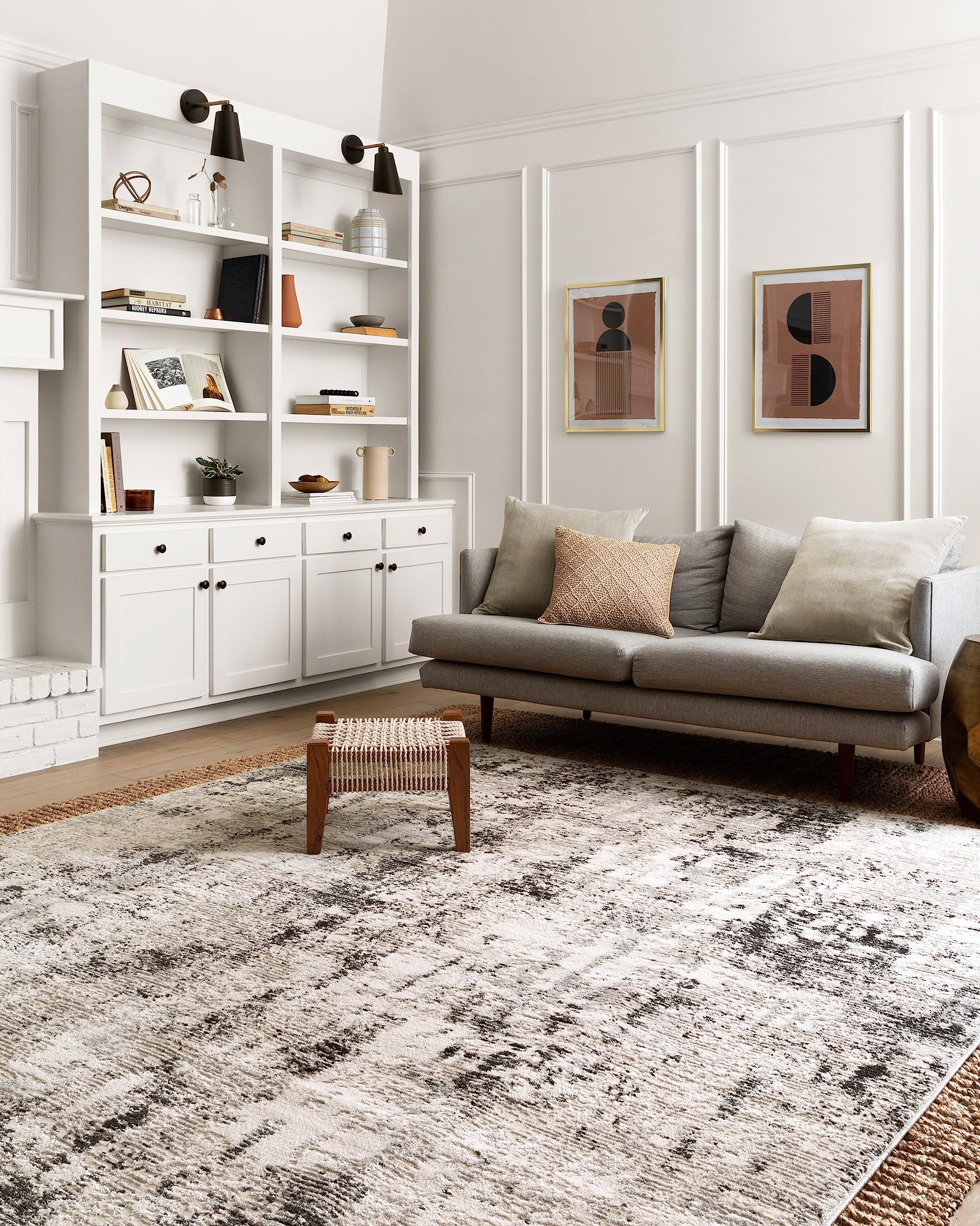 Loloi II Alchemy Collection Area Rug ALC-04 Silver/Graphite 7'-11" x 10'-6"