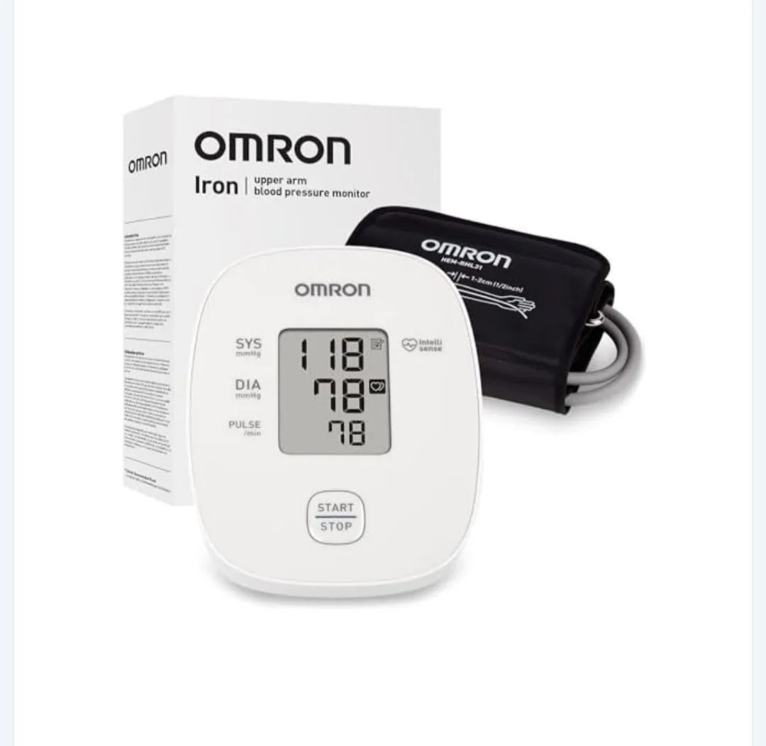 OMRON Iron Blood Pressure Monitor & Upper Arm Blood Pressure Cuff
