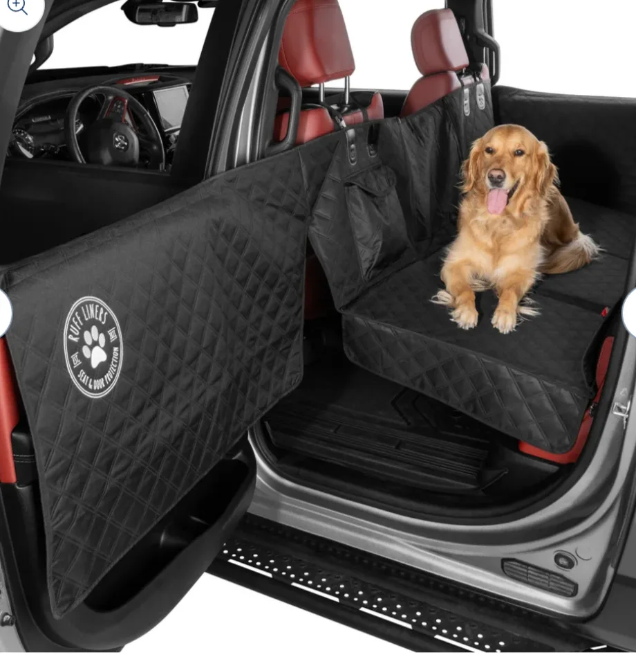Hard Bottom Backseat Extenders for Dogs with Door Protection