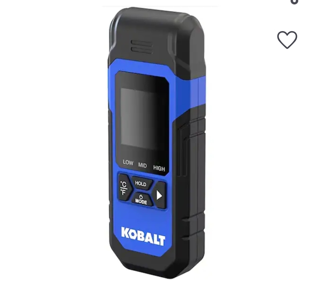 Kobalt Digital Display Moisture meter 1 Amp