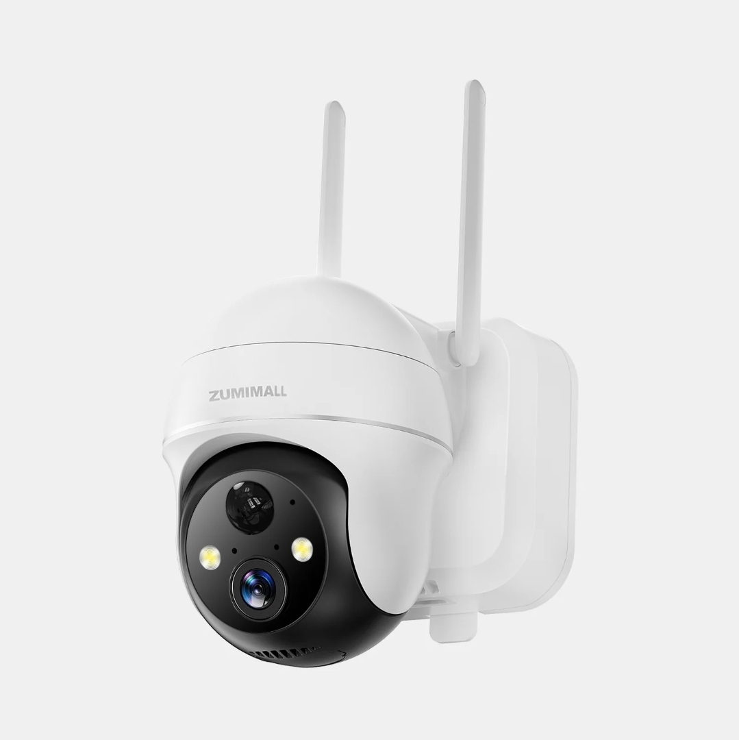 ZUMIMALL 2k 360°PTZ Rechargeable Battery Wireless Security Camera