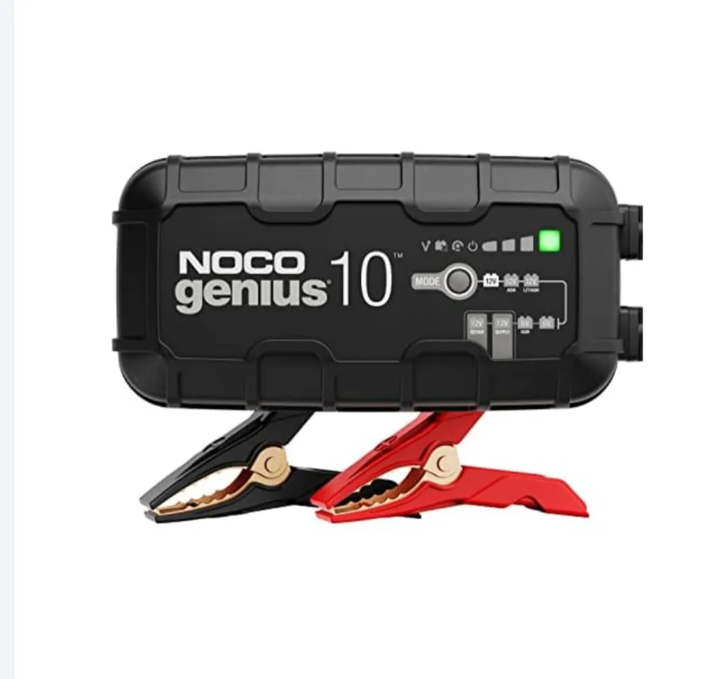 NOCO GENIUS10 10A 6/12V Smart Battery Charger, Trickle Charger & Maintainer