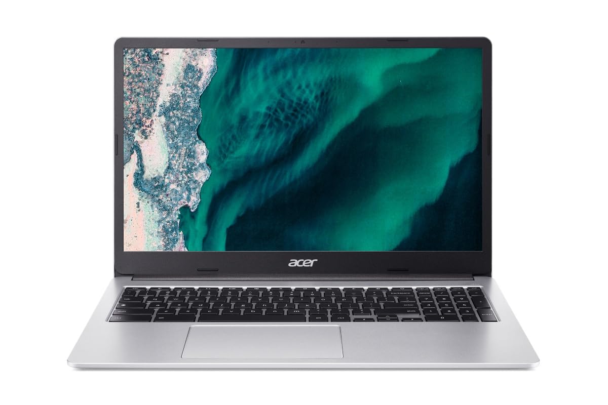 Acer Chromebook 315 Laptop | Intel Celeron N4500 | 15.6" FHD (1920 x 1080) Touch Display | 8GB LPDDR4 | 128GB eMMC | Wi-Fi 6 | Chrome OS | Includes Wireless Mouse and Sleeve | CB315-4HT-C22B