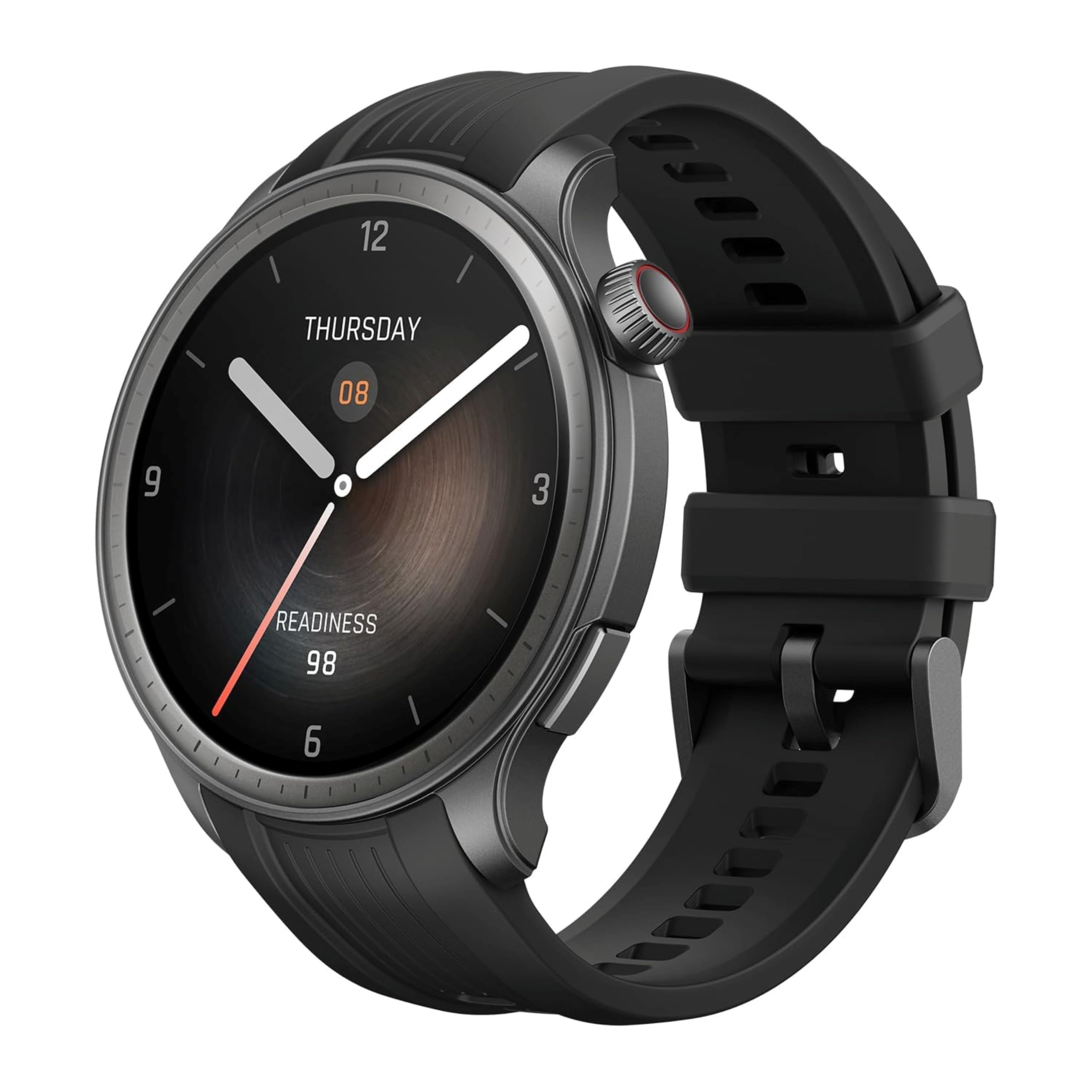Amazfit Balance Smart Watch 46mm with Health Analysis, Sleep Recovery, GPS, Alexa Built-in, Bluetooth Calling, 14-Day Battery Life, 150+ Sports Modes, for Android iPhone, Black