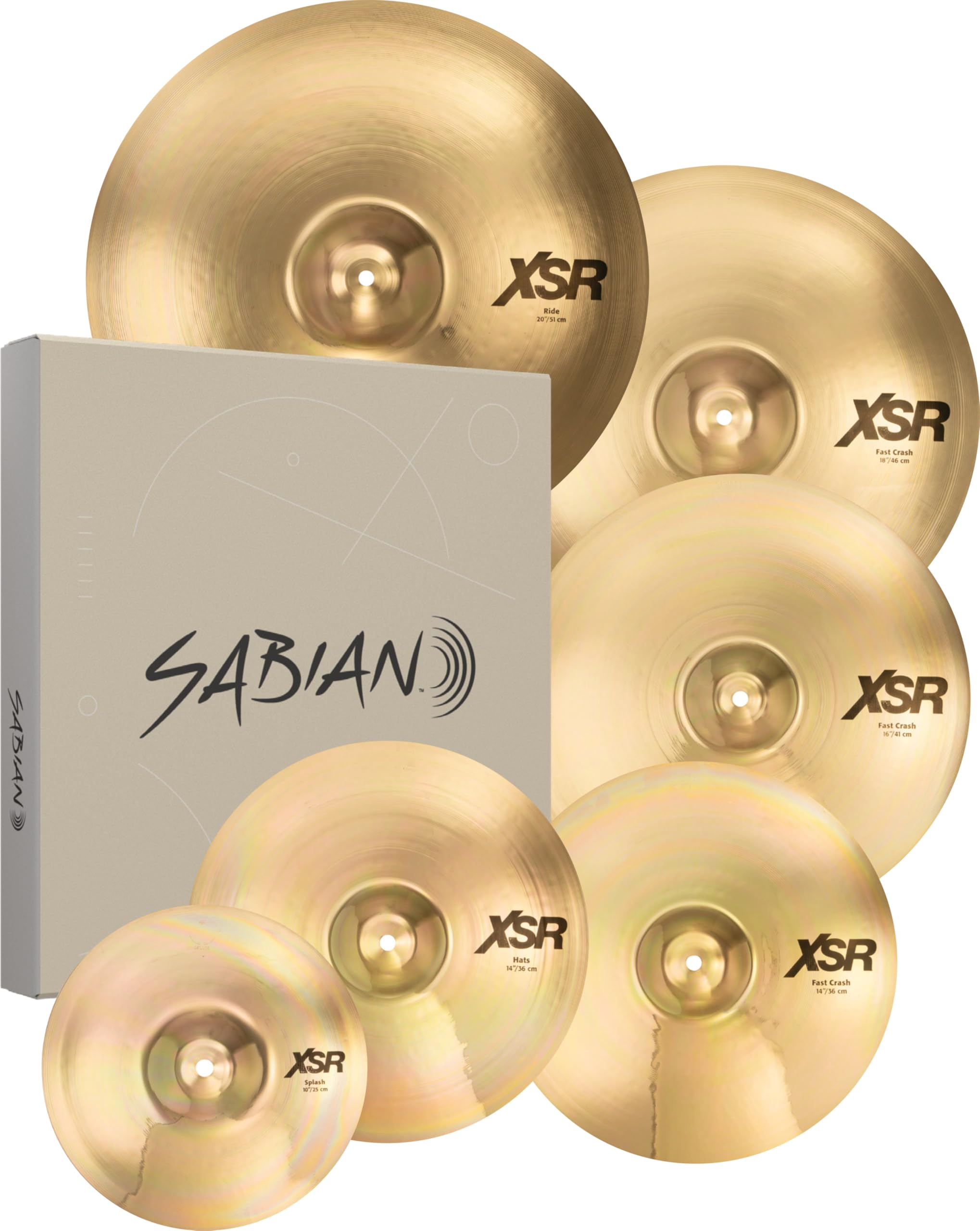 Sabian XSR5007SB Variety Packs cymbal