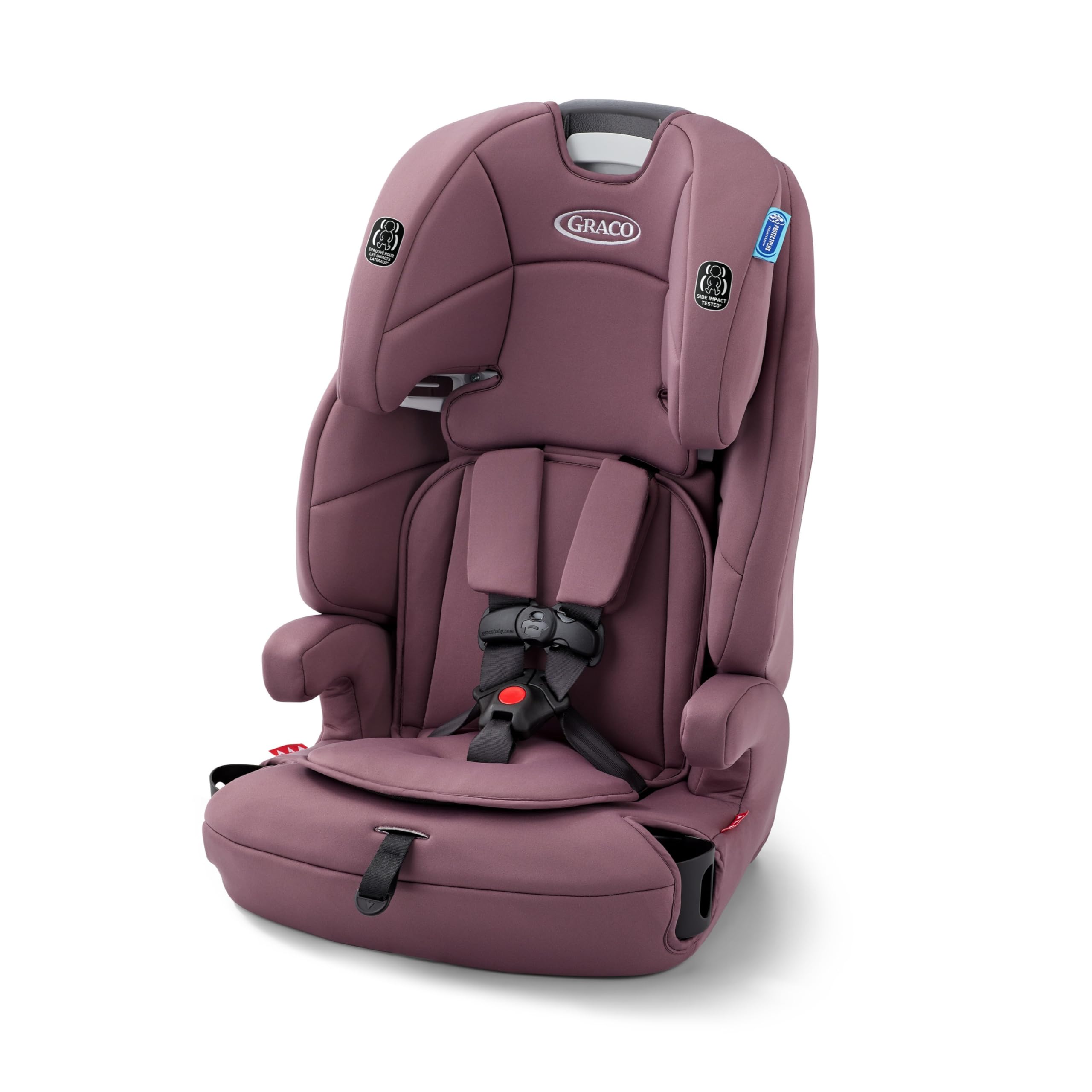 Graco Tranzitions 3-in-1 Harness Booster Seat, Toddler to Big Kid Car Seat from 10-45 kg (22-100lb), Harness/Highback/Backless Booster, Eloise