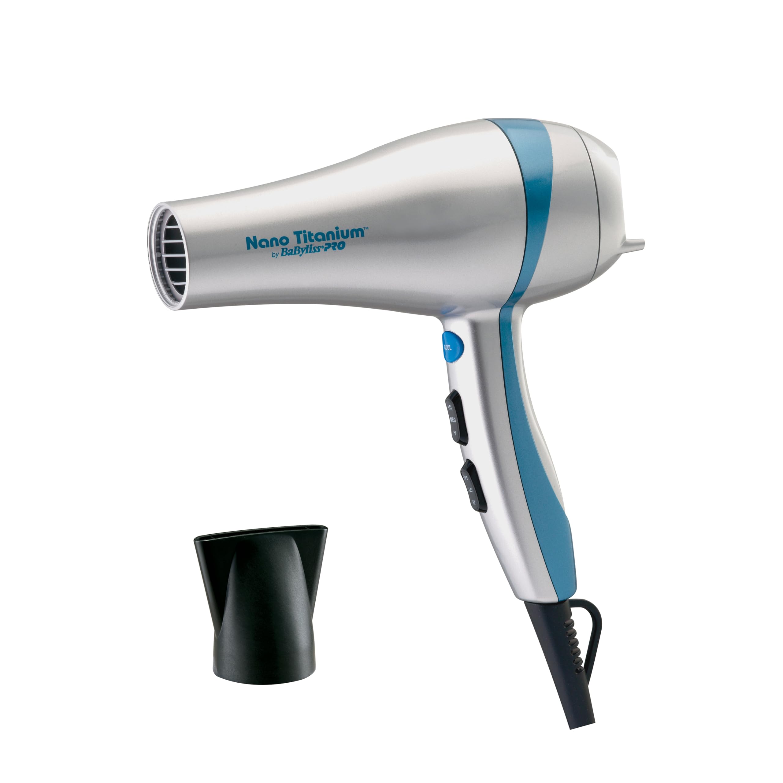 BaBylissPRO Nano Titanium Hairdryer, Ionic and Ceramic Blowdryer