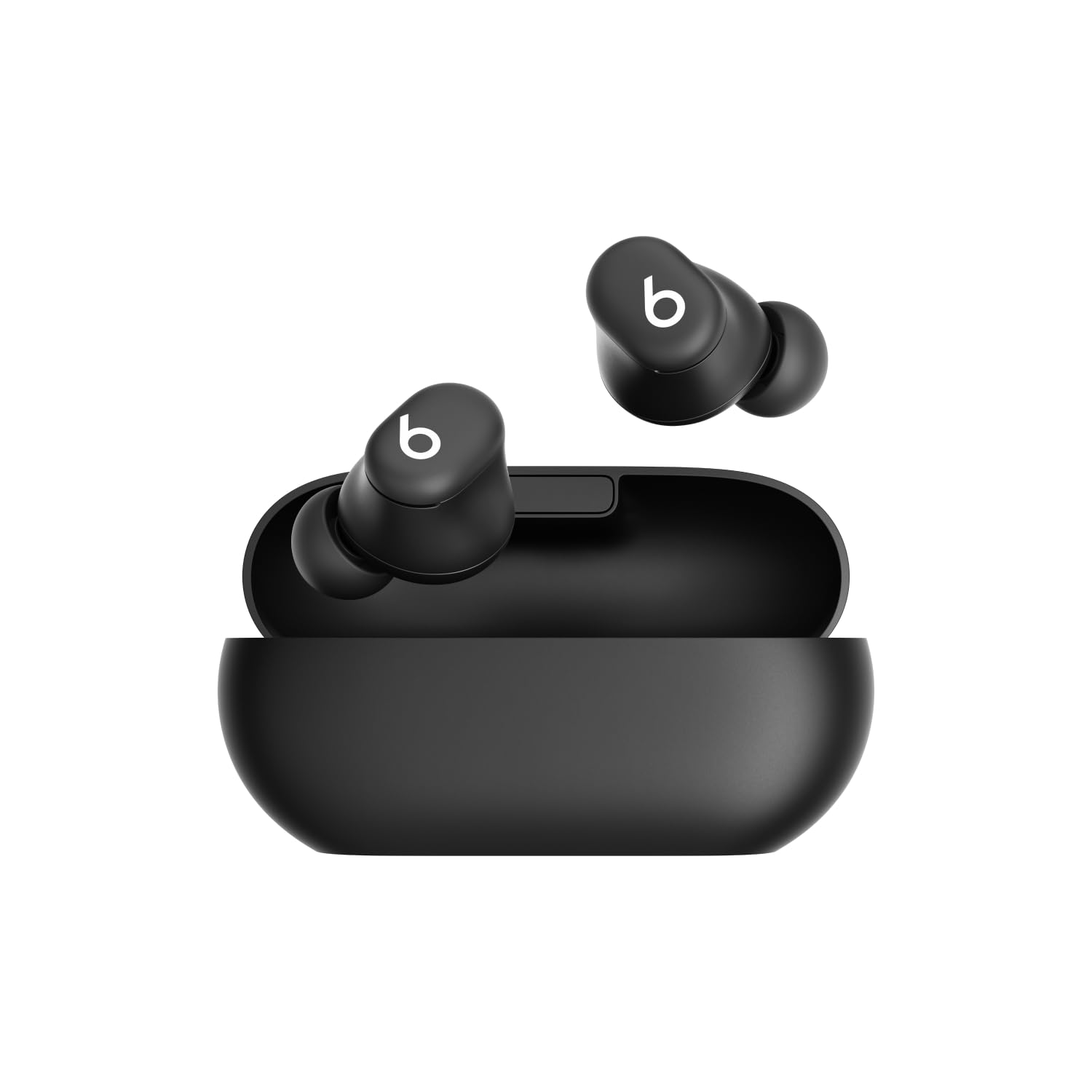 Beats Solo Buds - Wireless Bluetooth Earbuds  18 Hours of Battery Life  Apple & Android Compatibility  Built-in Microphone - Matte Black