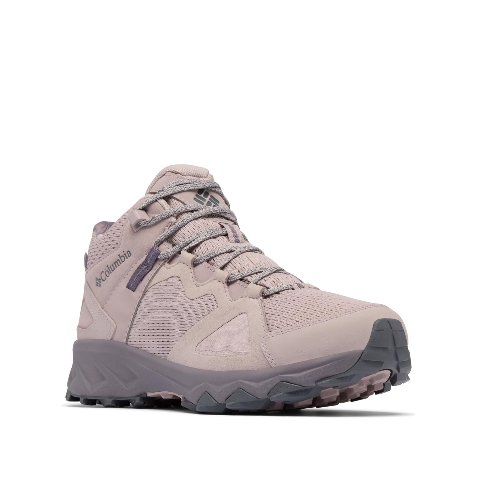 Columbia Women's Peakfreak Hera Mid Outdry Hiking Boot, Vapor/Granite Purple, 9