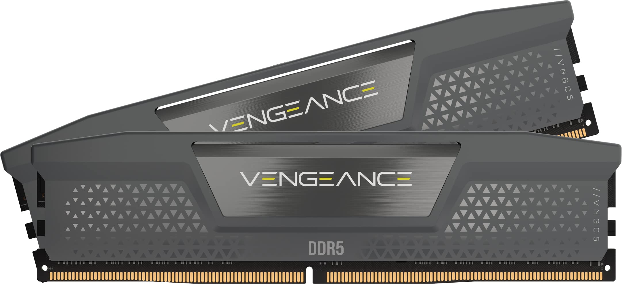CORSAIR Vengeance DDR5 RAM 32GB (2x16GB) Up to 6000MHz CL30 AMD EXPO iCUE Compatible Computer Memory - Gray (CMK32GX5M2B6000Z30)