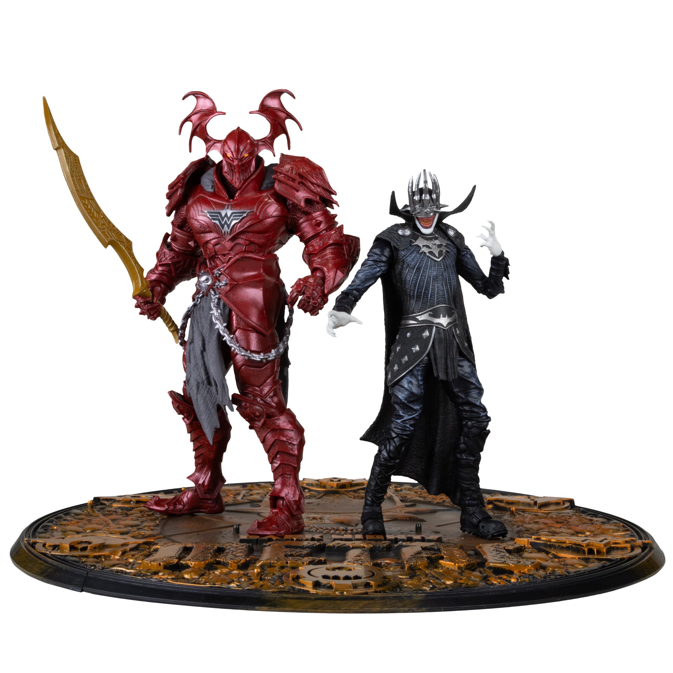 DC Multiverse Batman Who Laughs & The Merciless 7in Figure and Mega Figure McFarlane Collector Edition 2pk #4