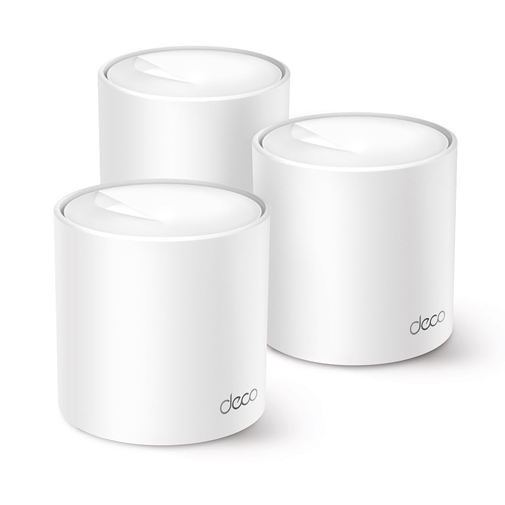 Deco X10 AX1500 WiFi 6 Mesh System, 3-Pack
