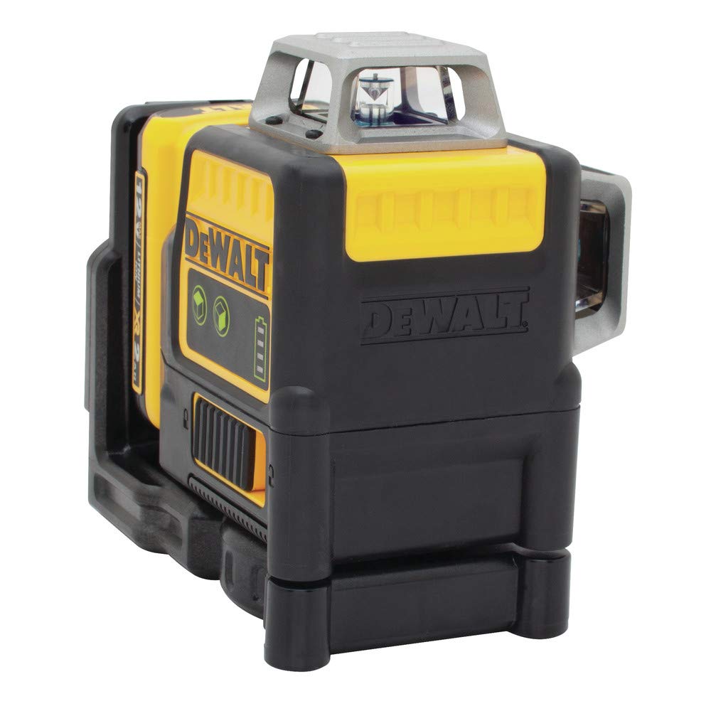 DEWALT 12V MAX Laser Level, Cross Line Laser, 2 x 360, Green, Includes Blow Mold Case (DW0811LG)