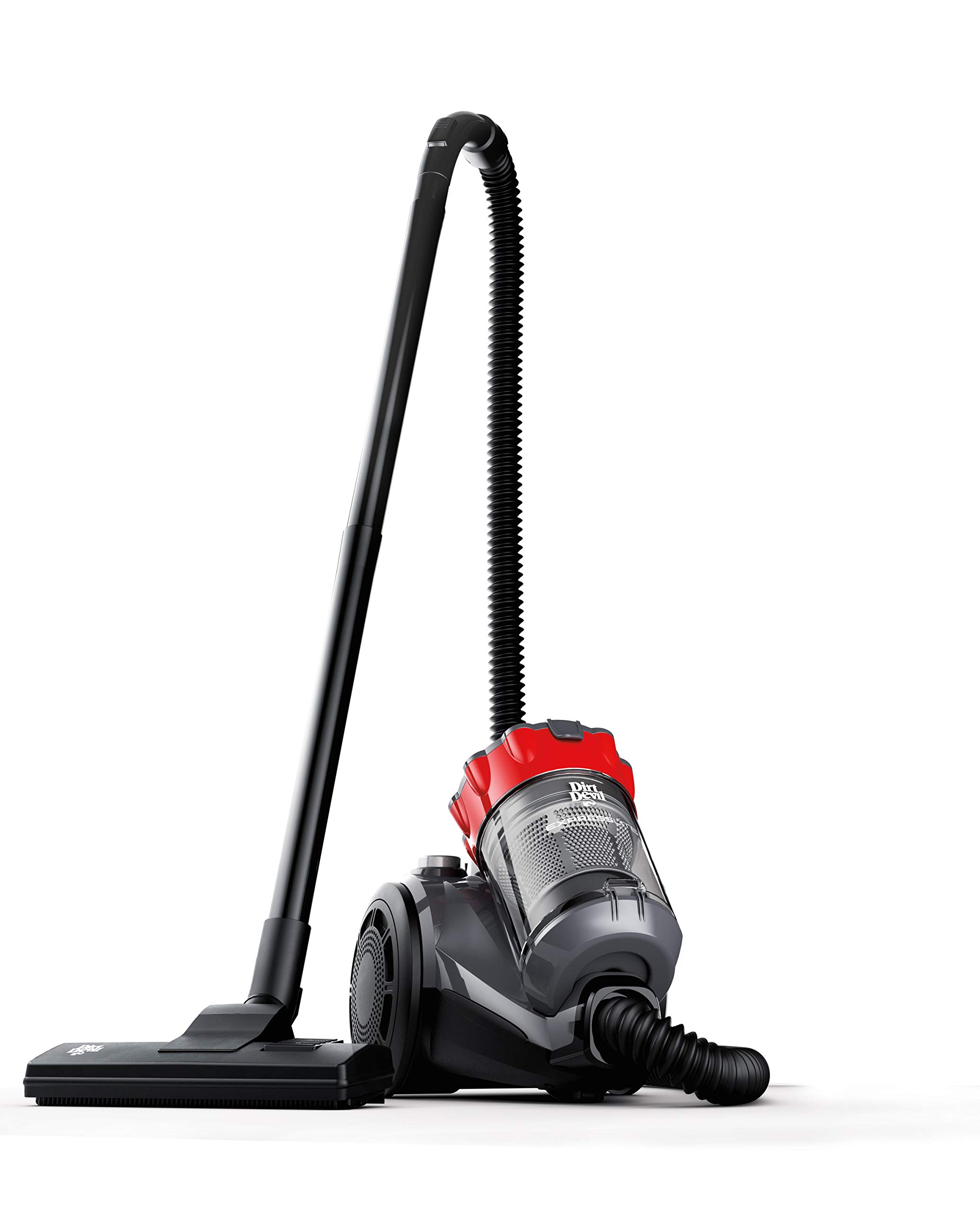 Dirt Devil Express Lite Canister Vacuum, Lightweight Cyclonic Bagless Cleaner for Multi?Surface Use, SD40190