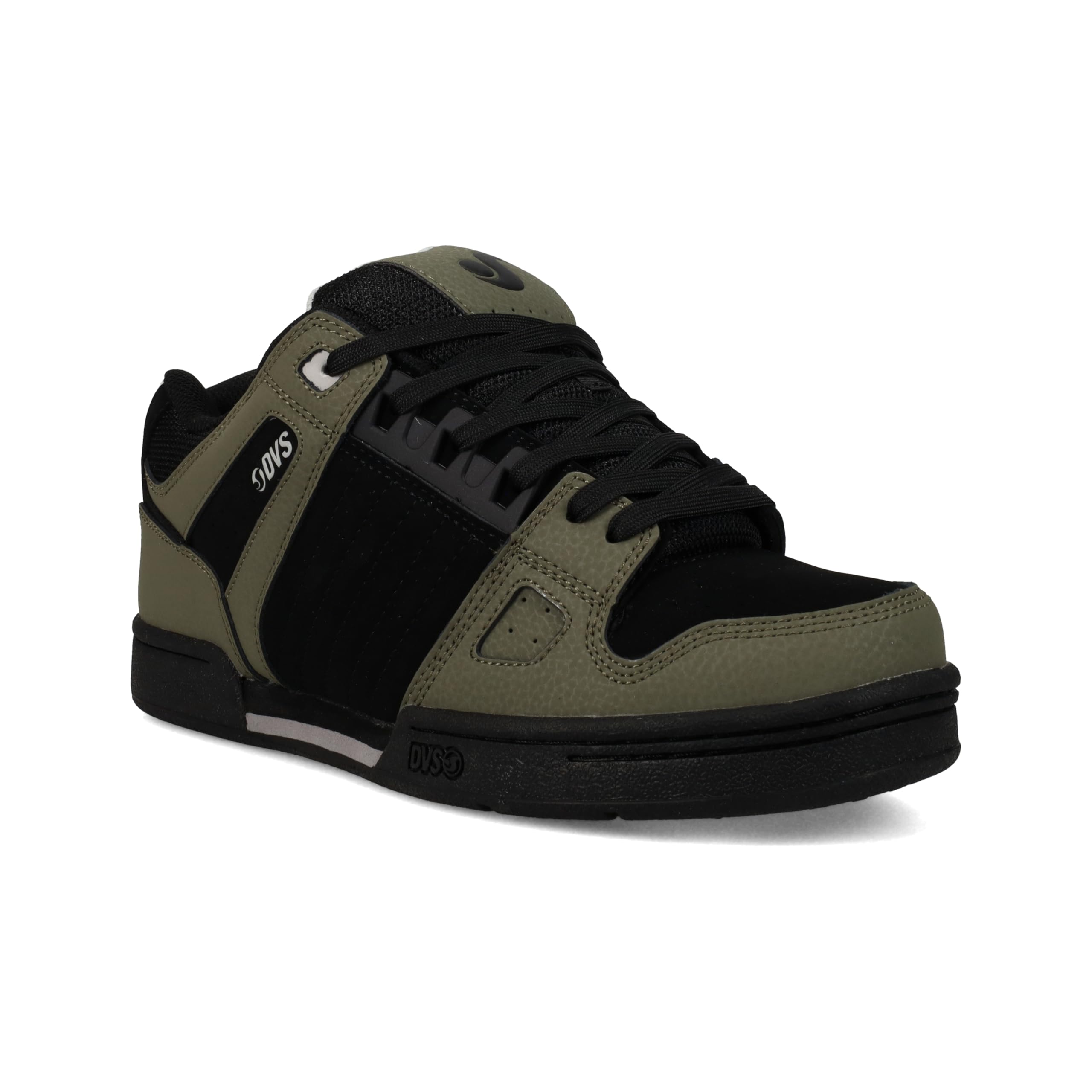 DVS Men's Skate Shoe, Burnt Olive/Black/Gey, 11.5