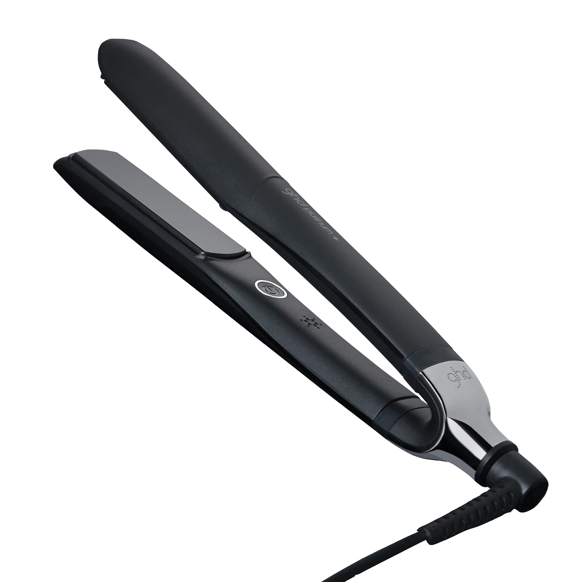 ghd Platinum+ Styler ? 1" Flat Iron Hair Straightener, Professional Ceramic Hair Styling Tool for Stronger Hair, More Shine, & More Color Protection ? Black