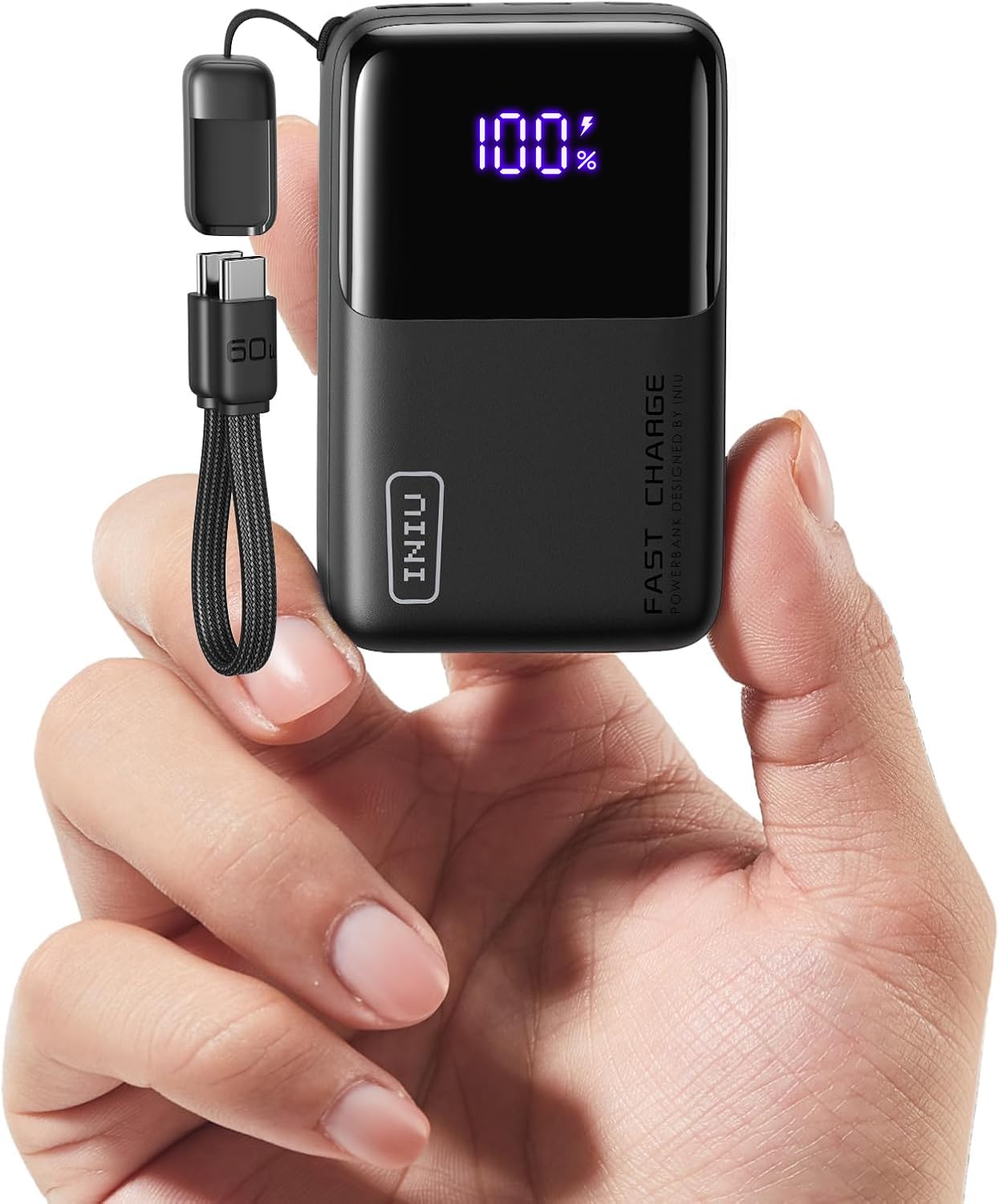 INIU Power Bank, Ultra Mini 10000mAh 45W Fast Charging Portable Charger