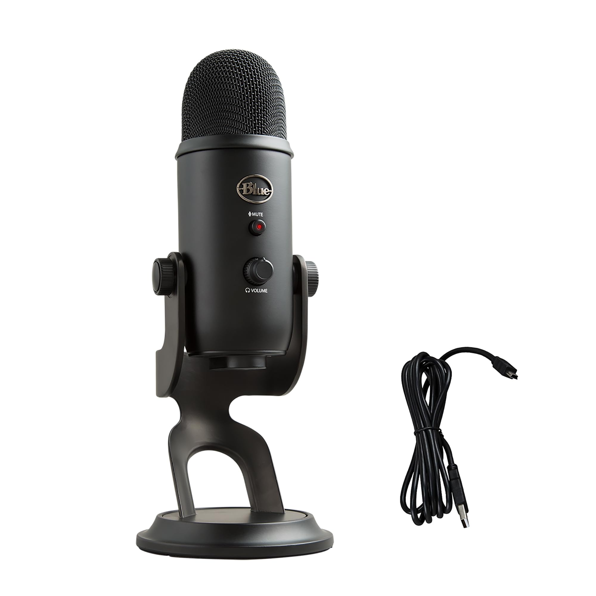 Logitech for Creators Blue Yeti USB Microphone - Blackout