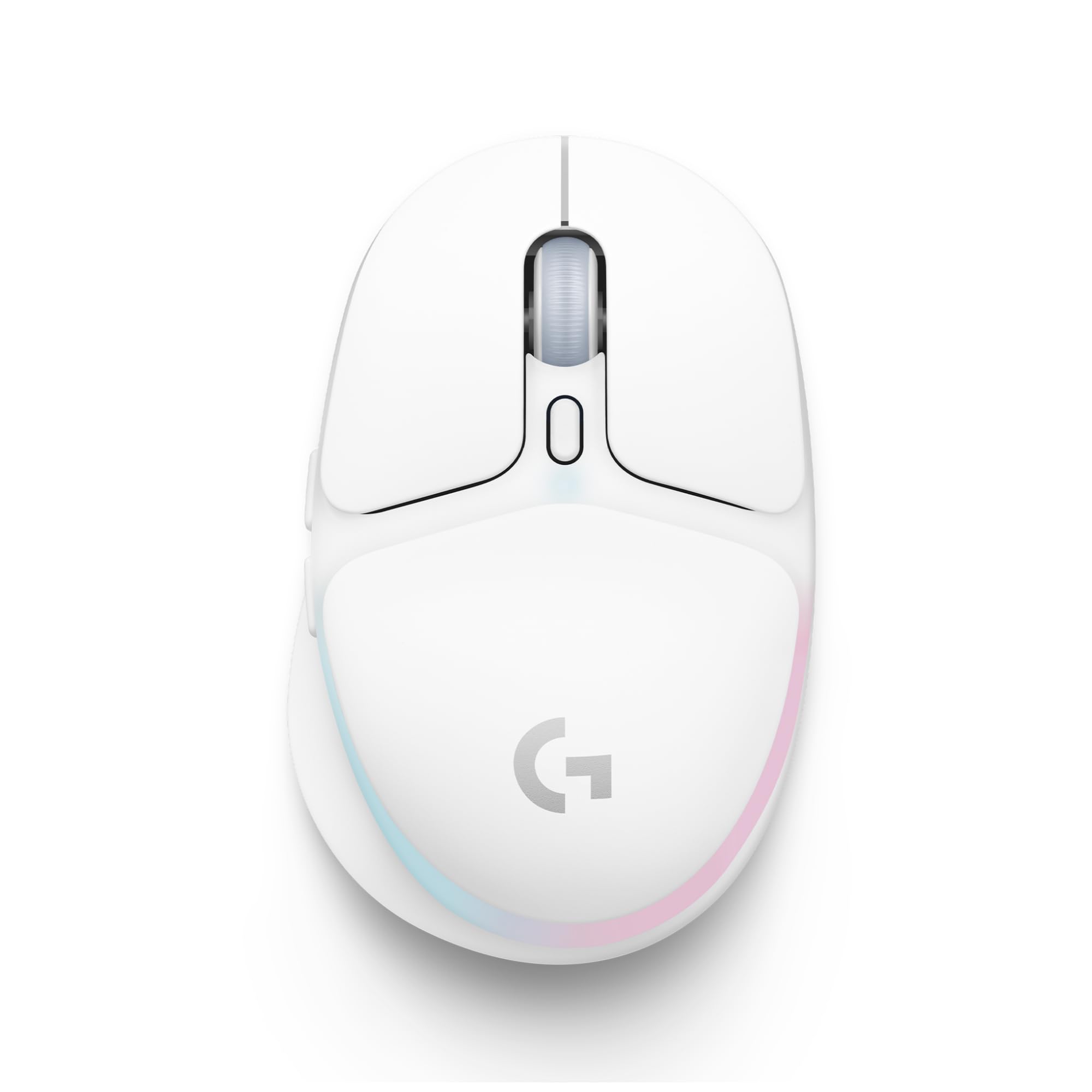 Logitech G705 Wireless Gaming Mouse, Customizable LIGHTSYNC RGB Lighting, Lightspeed Wireless, Bluetooth Connectivity, Lightweight, PC/Mac/Laptop - White Mist