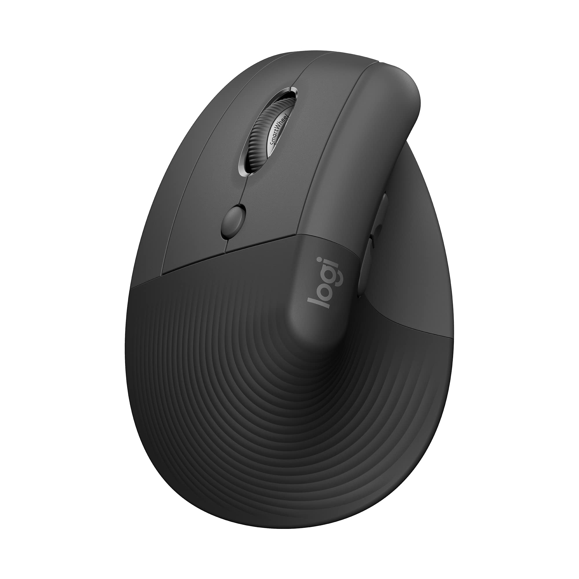 Logitech Left Handed Lift Vertical Ergonomic Wireless Mouse - Graphite