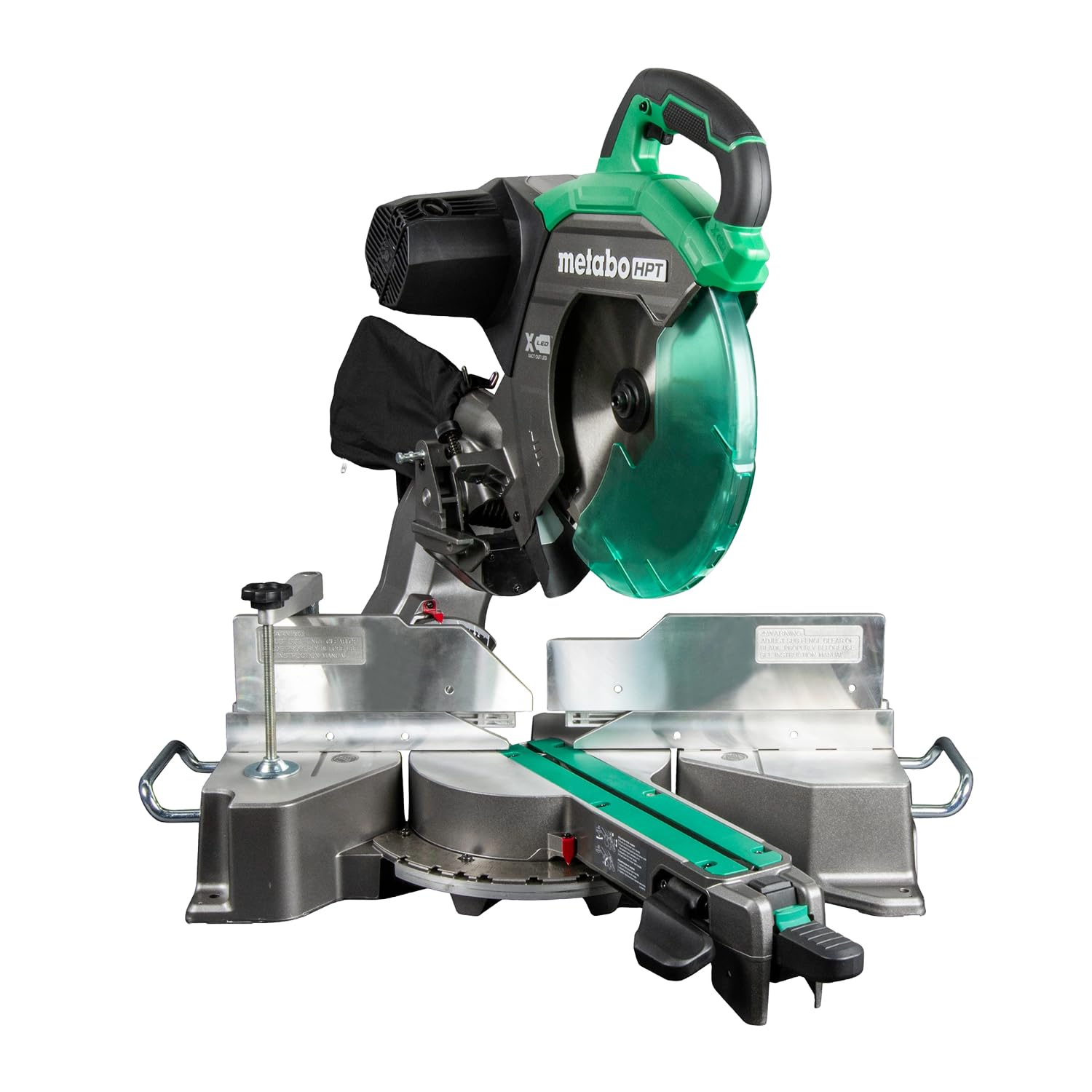 Metabo HPT 12-Inch Sliding Miter Saw, Dual Bevel, Xact Cut Shadow Line, 5-Year , C12RSH3