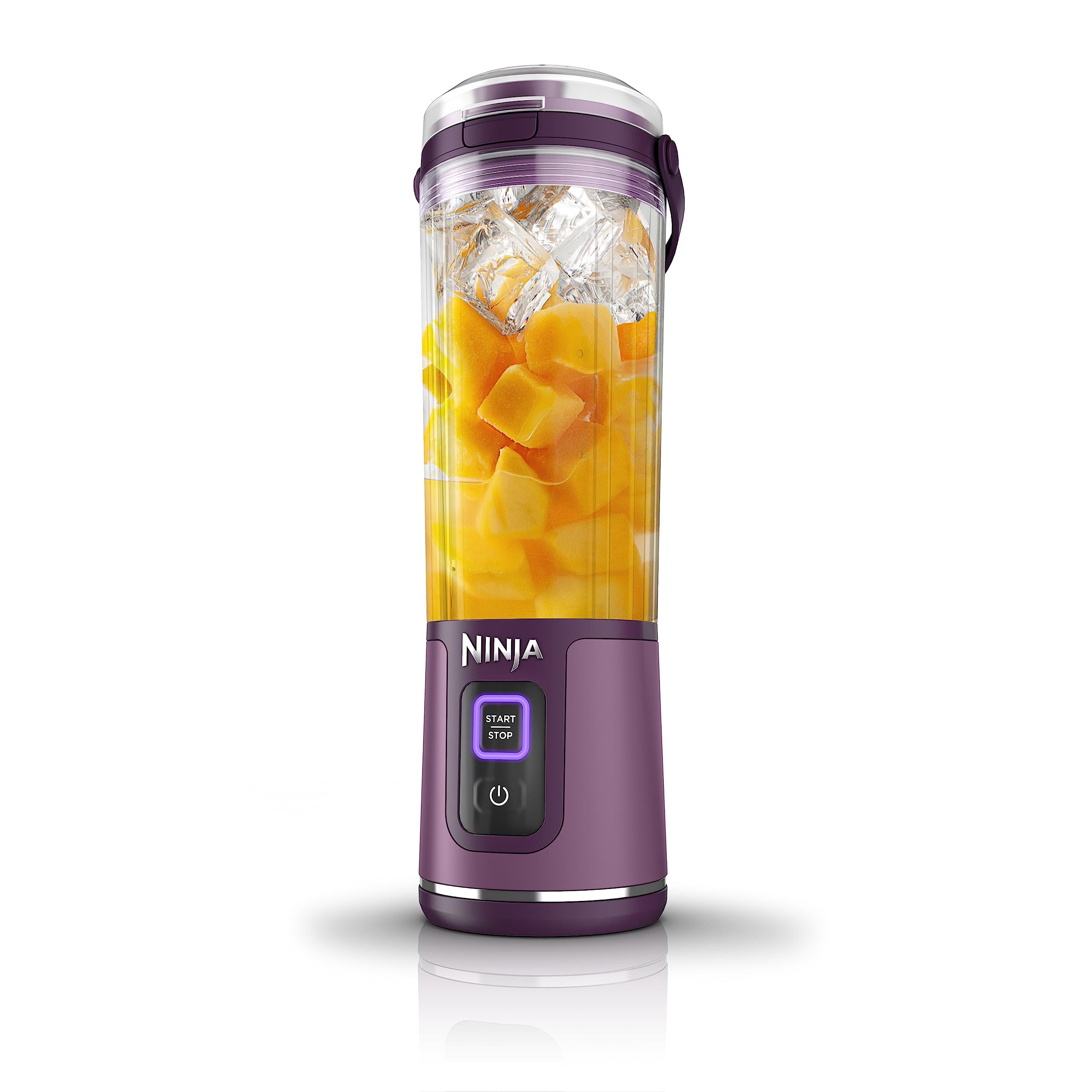 Ninja Blast Portable Blender, Cordless, 18oz. Vessel, Personal Blender for Shakes & Smoothies, BPA Free, Leakproof Lid, USB-C Rechargeable, Purple, BC151PRC (Canadian Version)