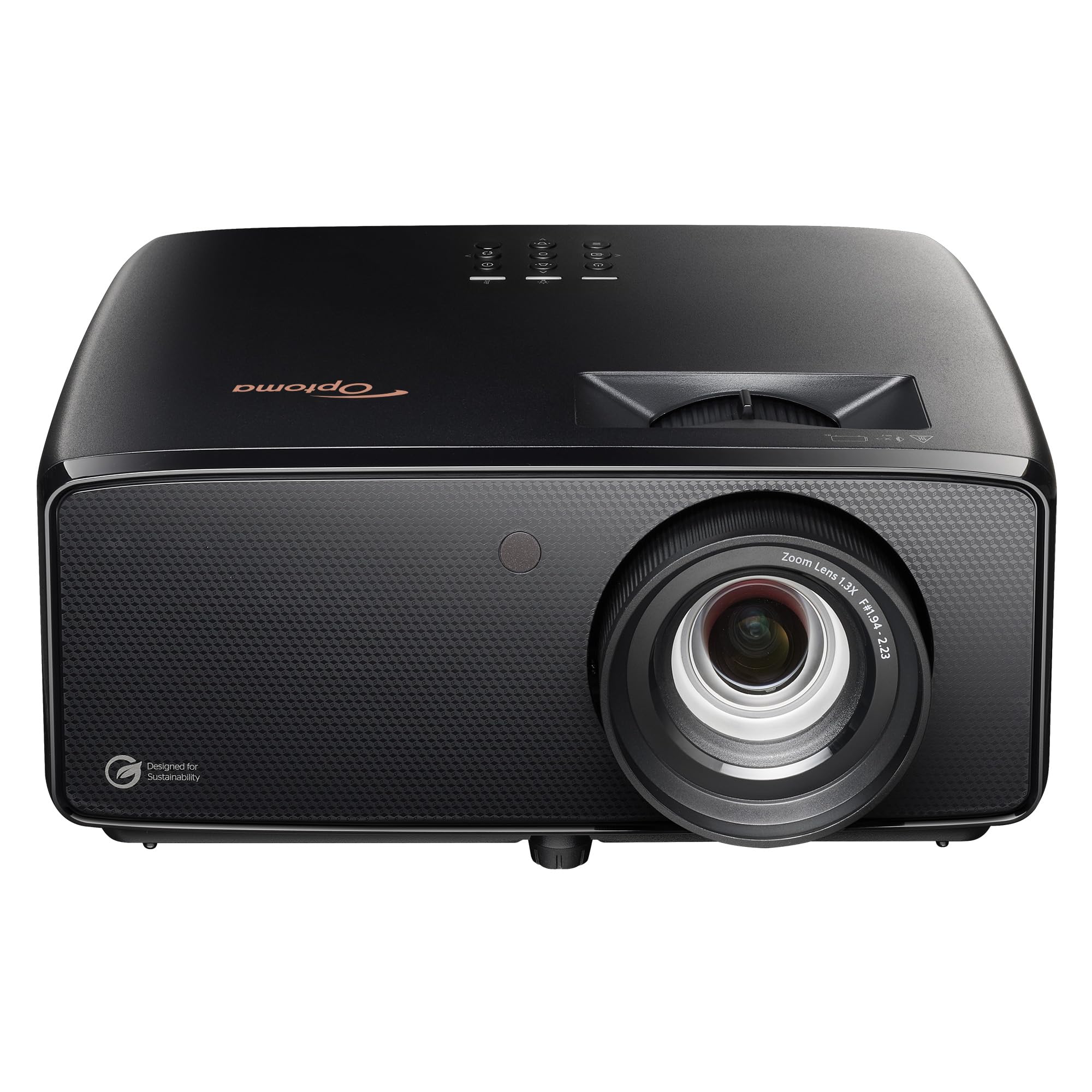 Optoma UHZ36-4K UHD, 3500 Lumens, HDR & Filmmaker Mode, Laser Home Theater Projector, 3500 Lumens,