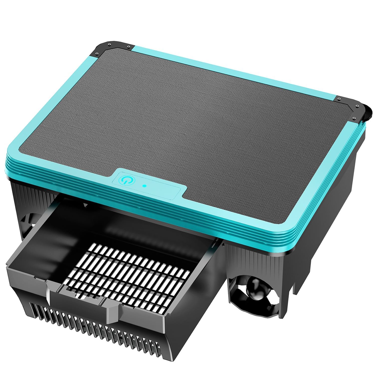 Pool Skimmer Robot,Over-Ground Robotic Pool Cleaner,Solar Powered Pool Vacuum,24H/7D Continuous Cleaning, 180-um, 3L Basket,APP Support