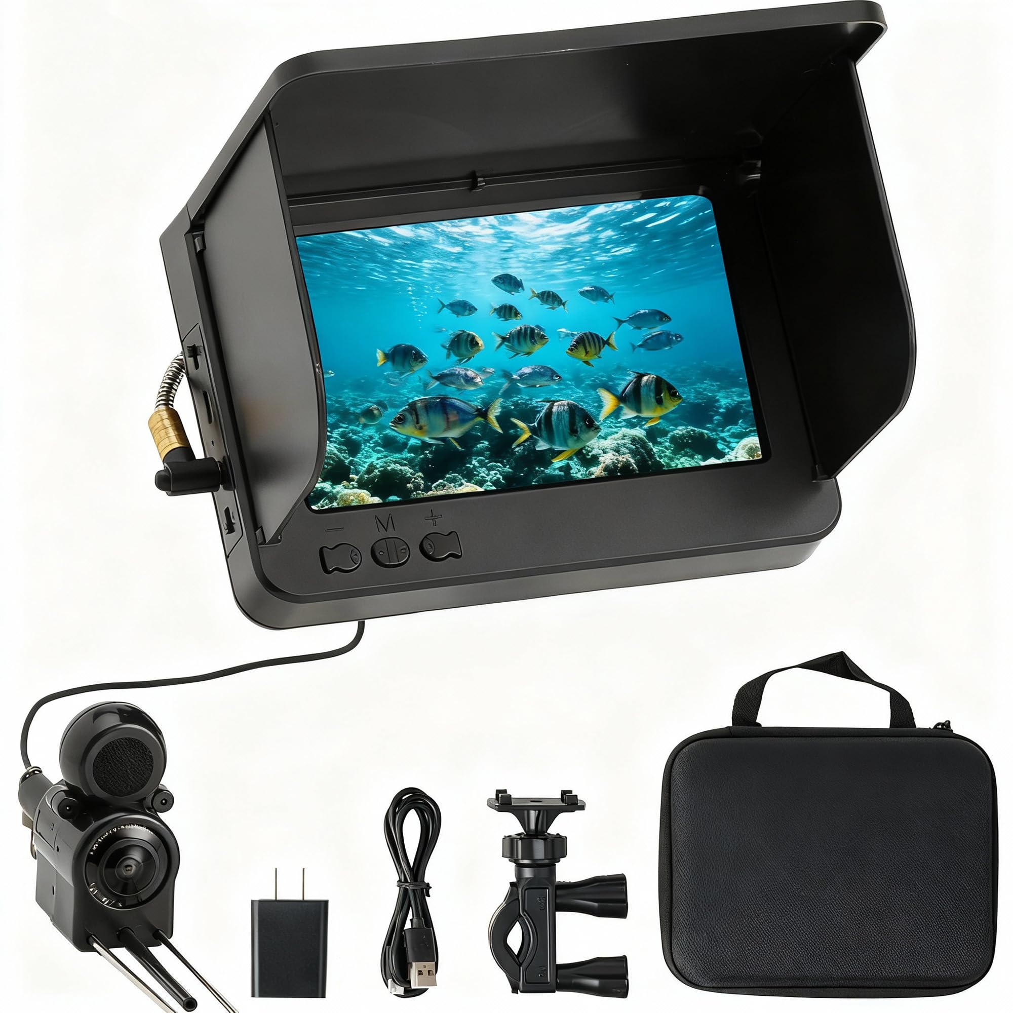 Portable Fish Finder IP68 Waterproof 5 Inch Underwater Camera