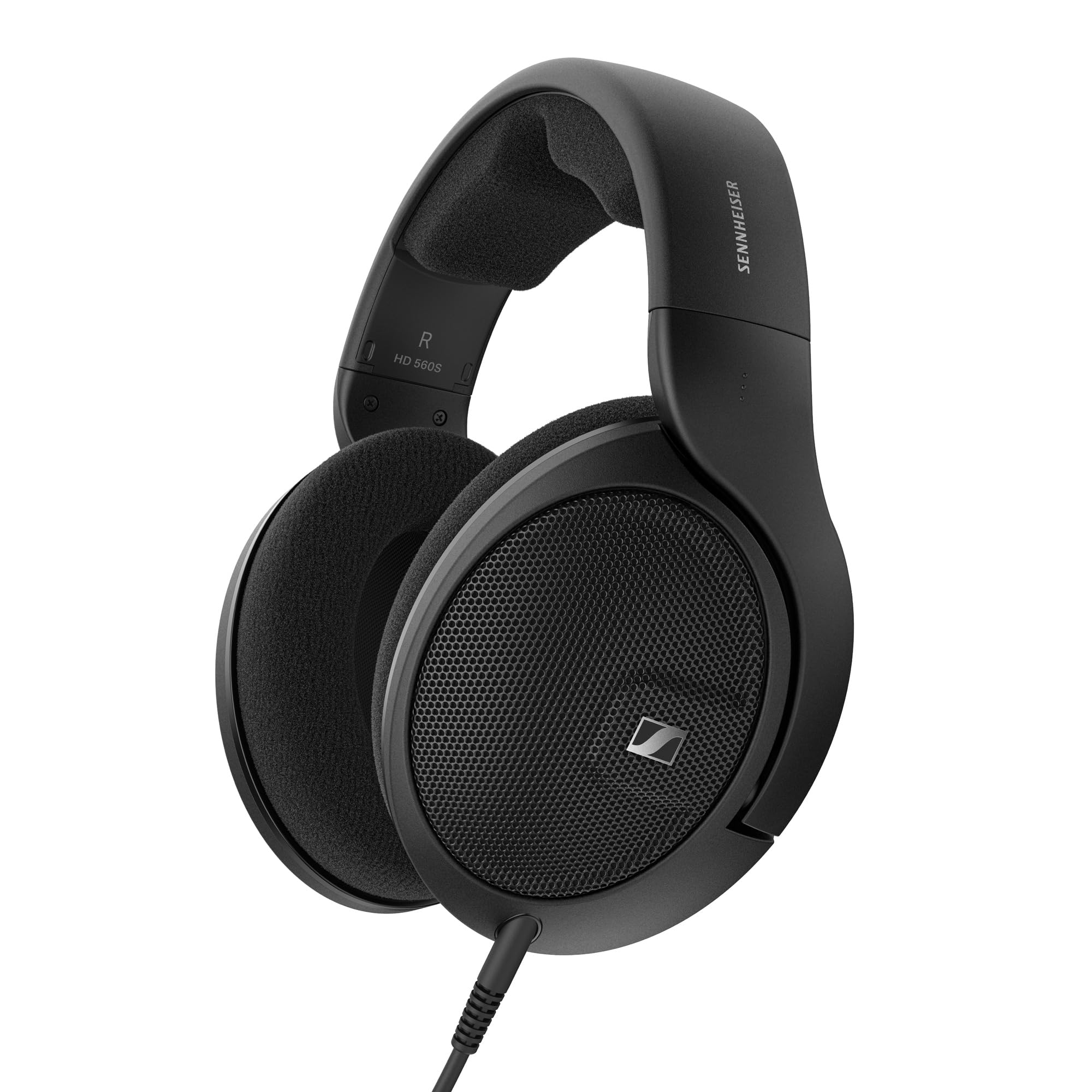 Sennheiser HD 560S - Wired Over-the-Ear Audiophile Headphones, Neutral Frequency Response, Open-Back, Detachable Cable, Black