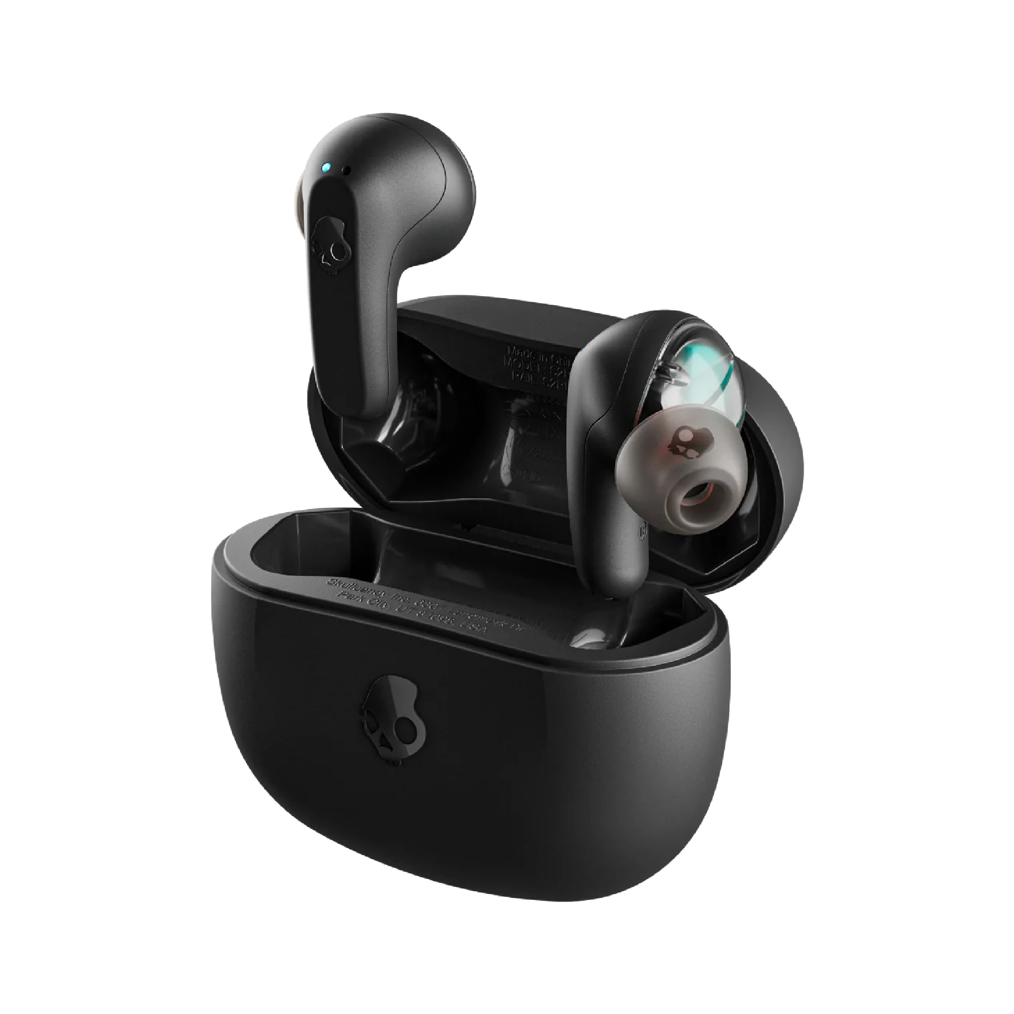 Skullcandy Rail Wireless in-Ear Bluetooth Earbuds - True Black