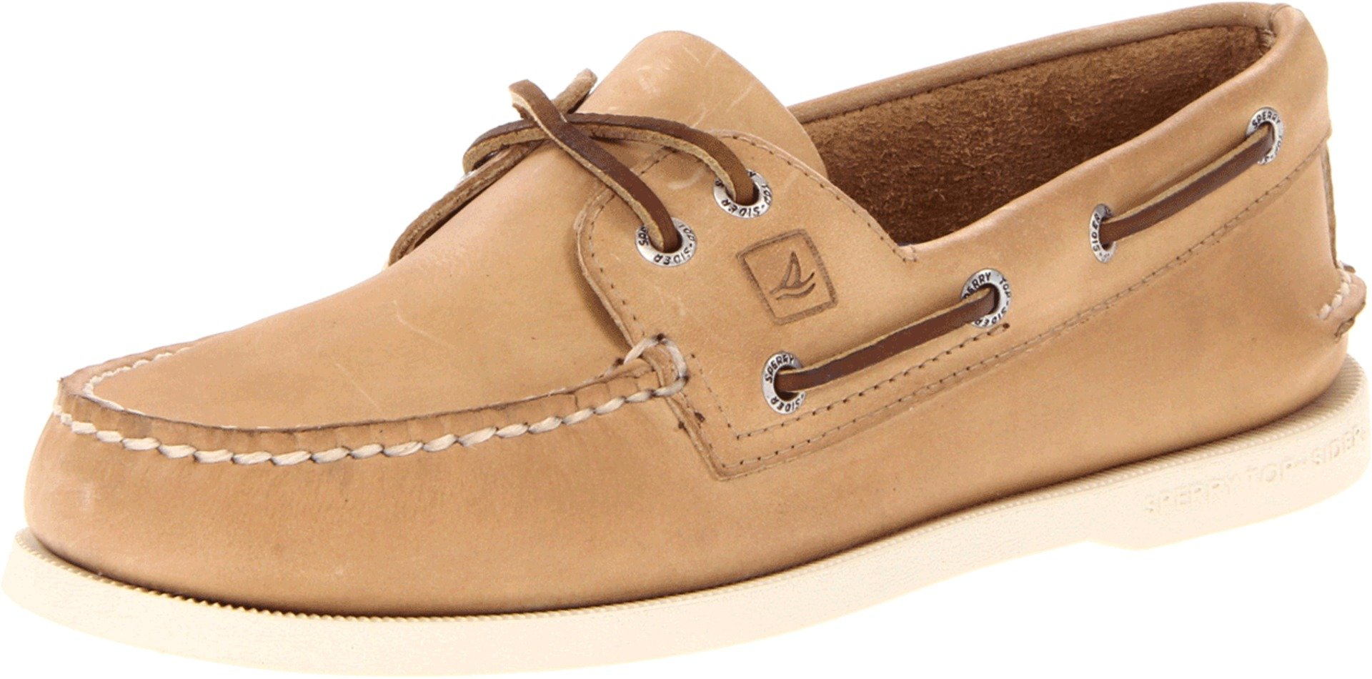 Sperry Men's Authentic Original 2-Eye Boat Shoe, Oatmeal, 10 M US