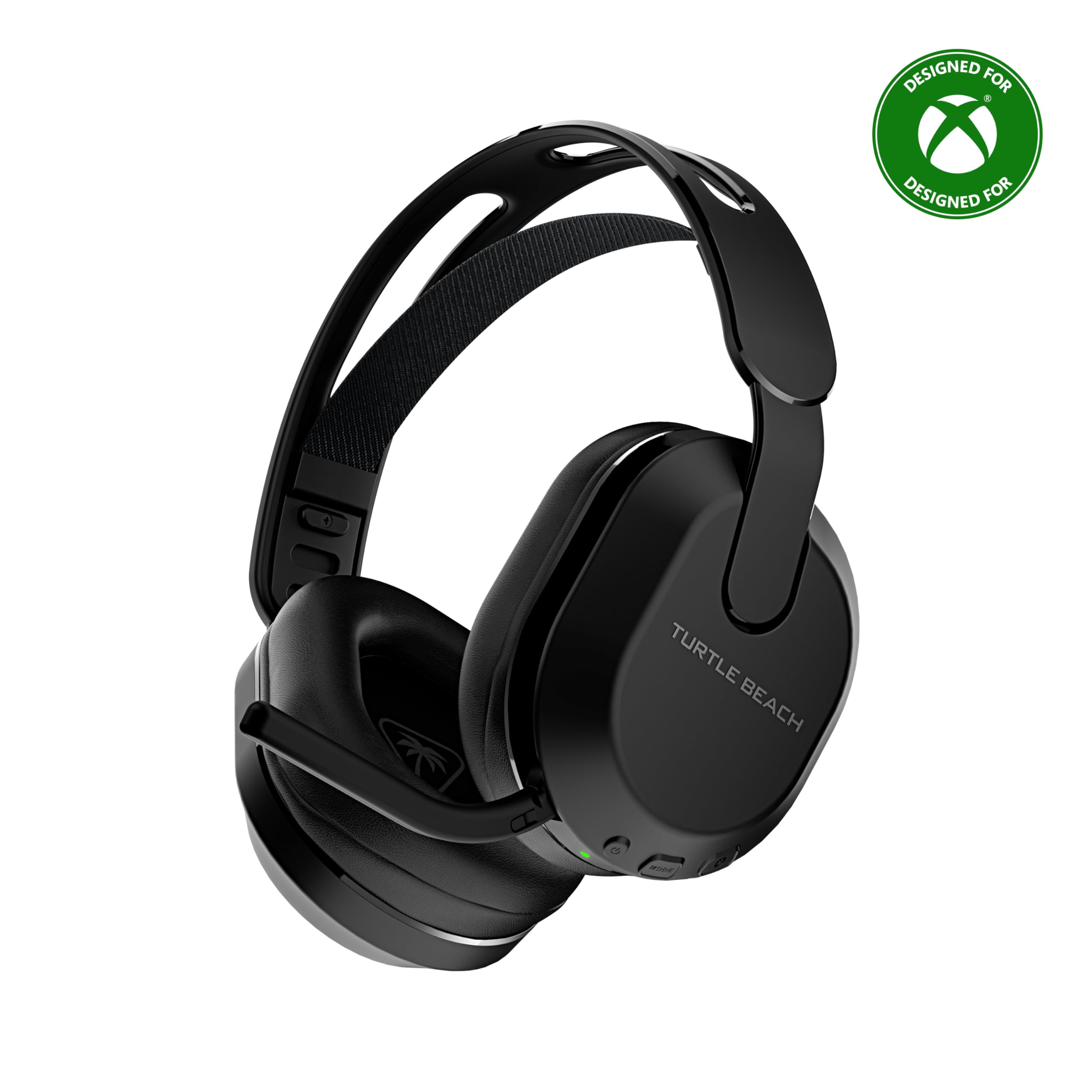 Turtle Beach Stealth 500 Wireless Gaming Headset Licensed for Xbox Series XS, Xbox One & Works via Bluetooth with PC, Switch & Mobile ? 40-Hr Battery, Memory Foam Cushions, Flip-to-Mute Mic ? Black