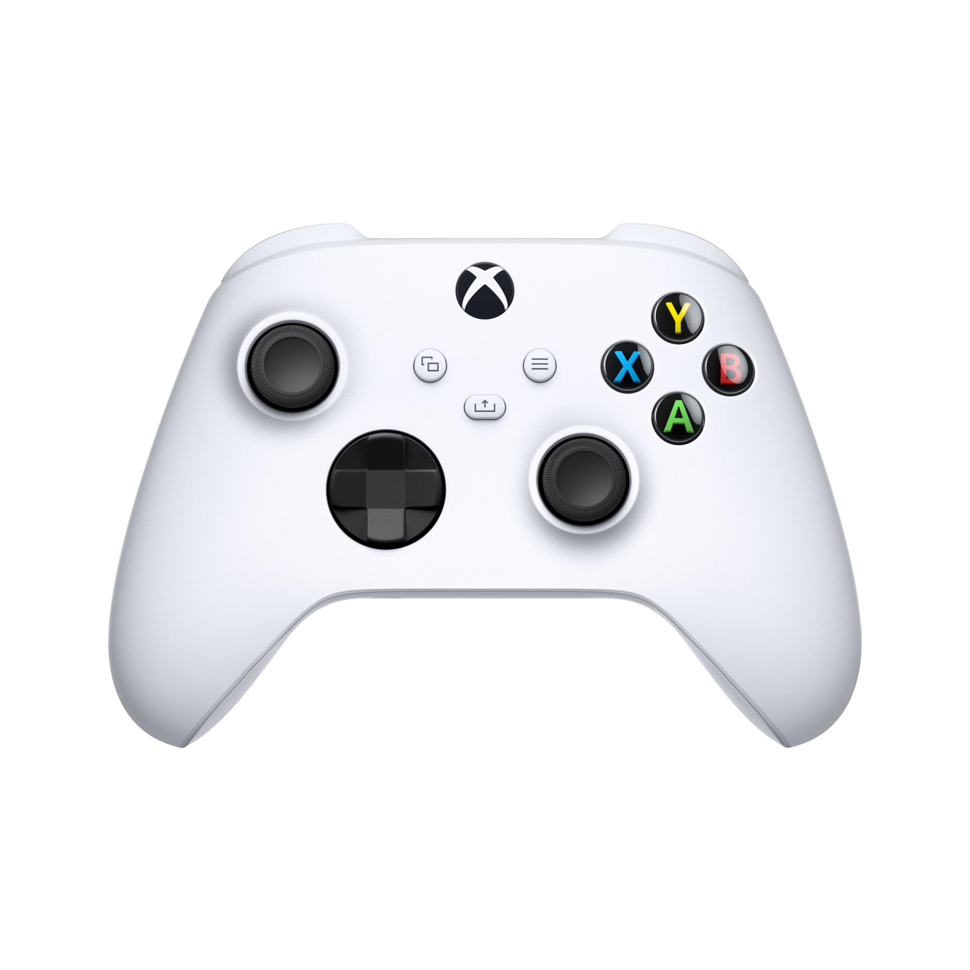 Xbox Core Wireless Gaming Controller ? Robot White for Series XS, One, Windows PC, Android, and iOS