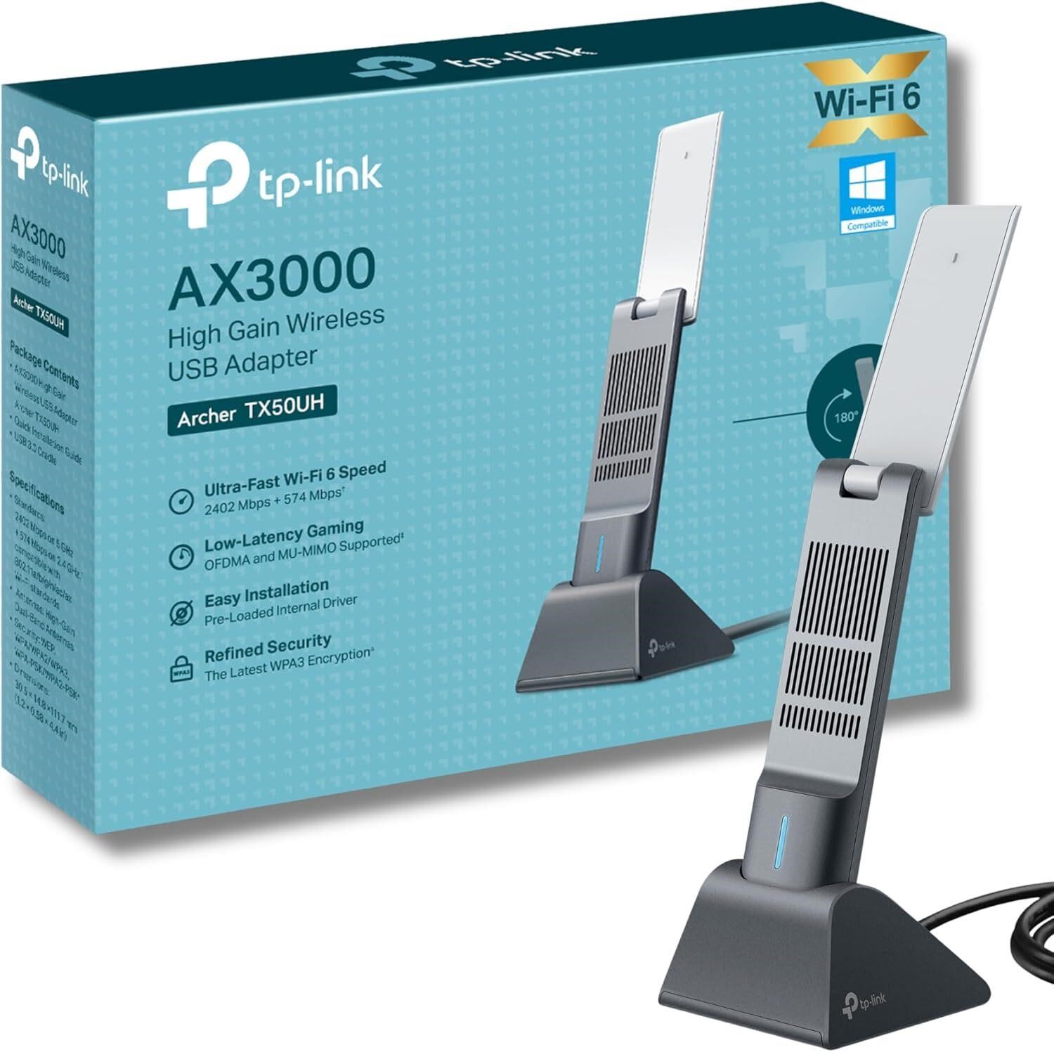 TP-Link Archer TX50UH AX3000 W