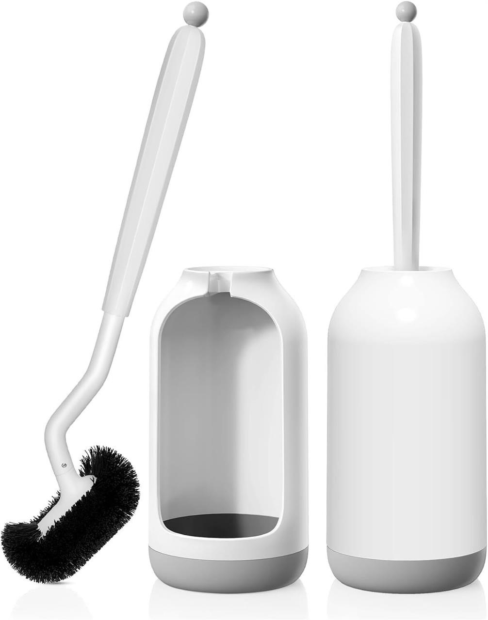 Toilet Bowl Brush Holder Set: