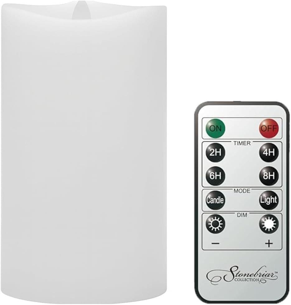 Stonebriar Flameless LED Pilla