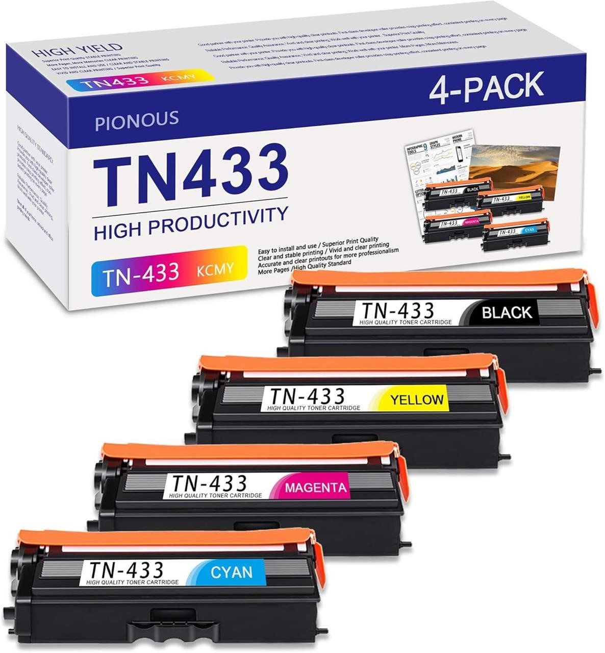 TN-433 TN433 Toner Cartridge H
