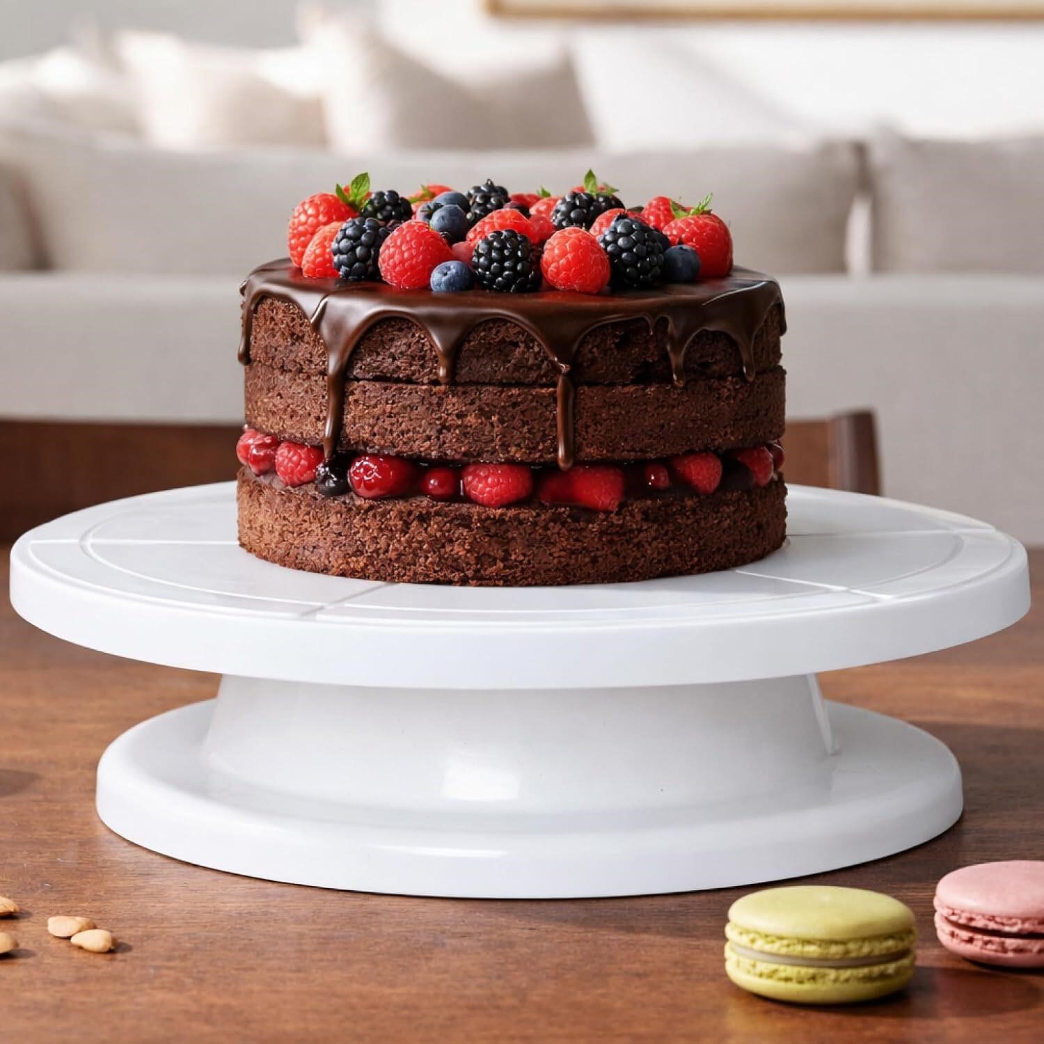 LUXART 11 Inch Rotating Cake T