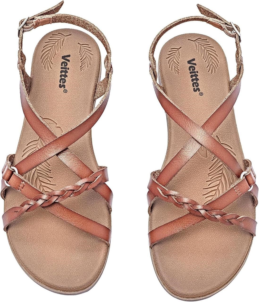 Women's Wide Width Flat Slide