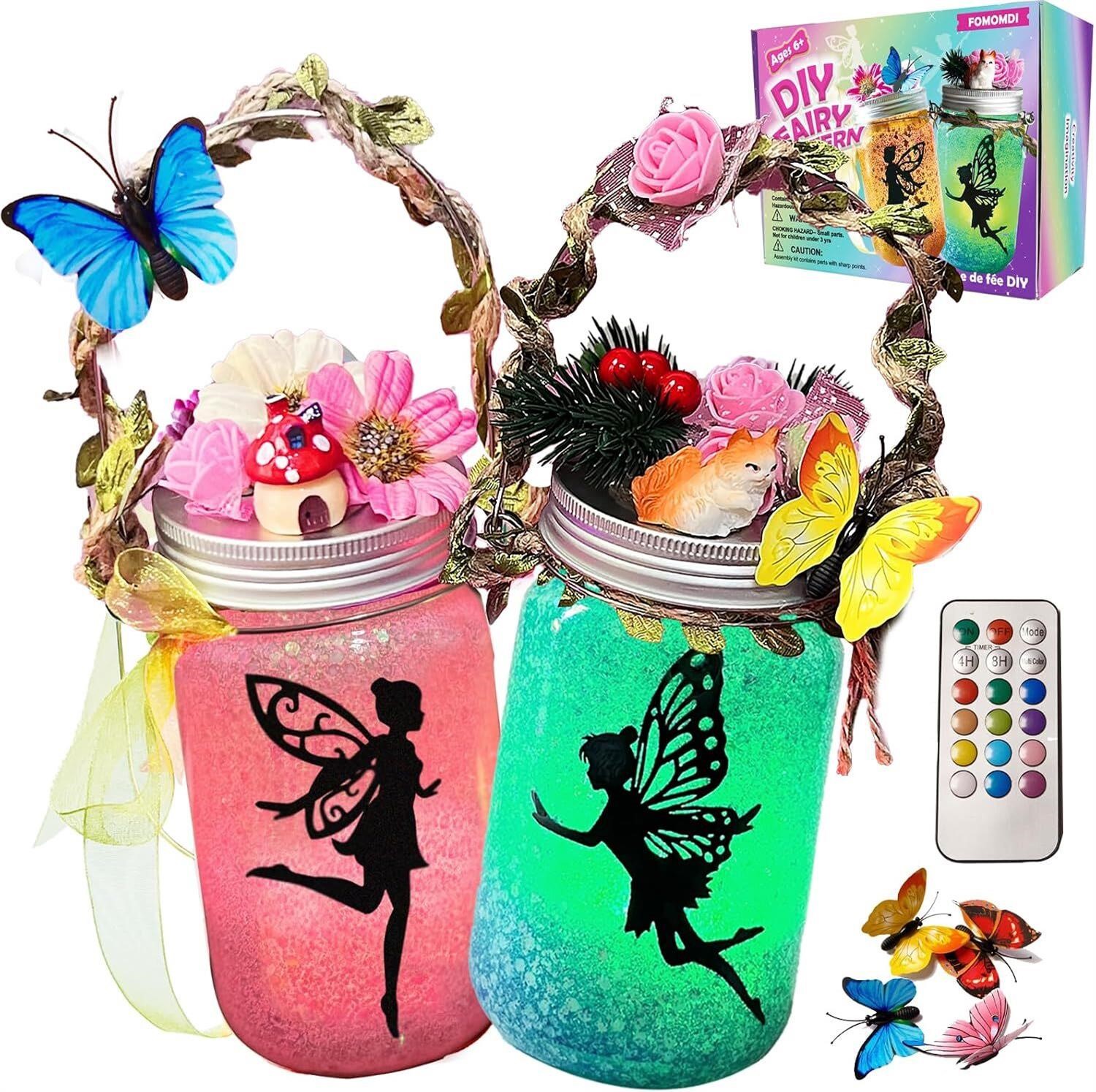 FOMOMDI DIY Fairies in a Jar,