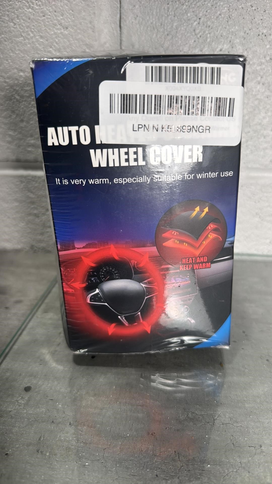 Heated Steering Wheel Cover,15